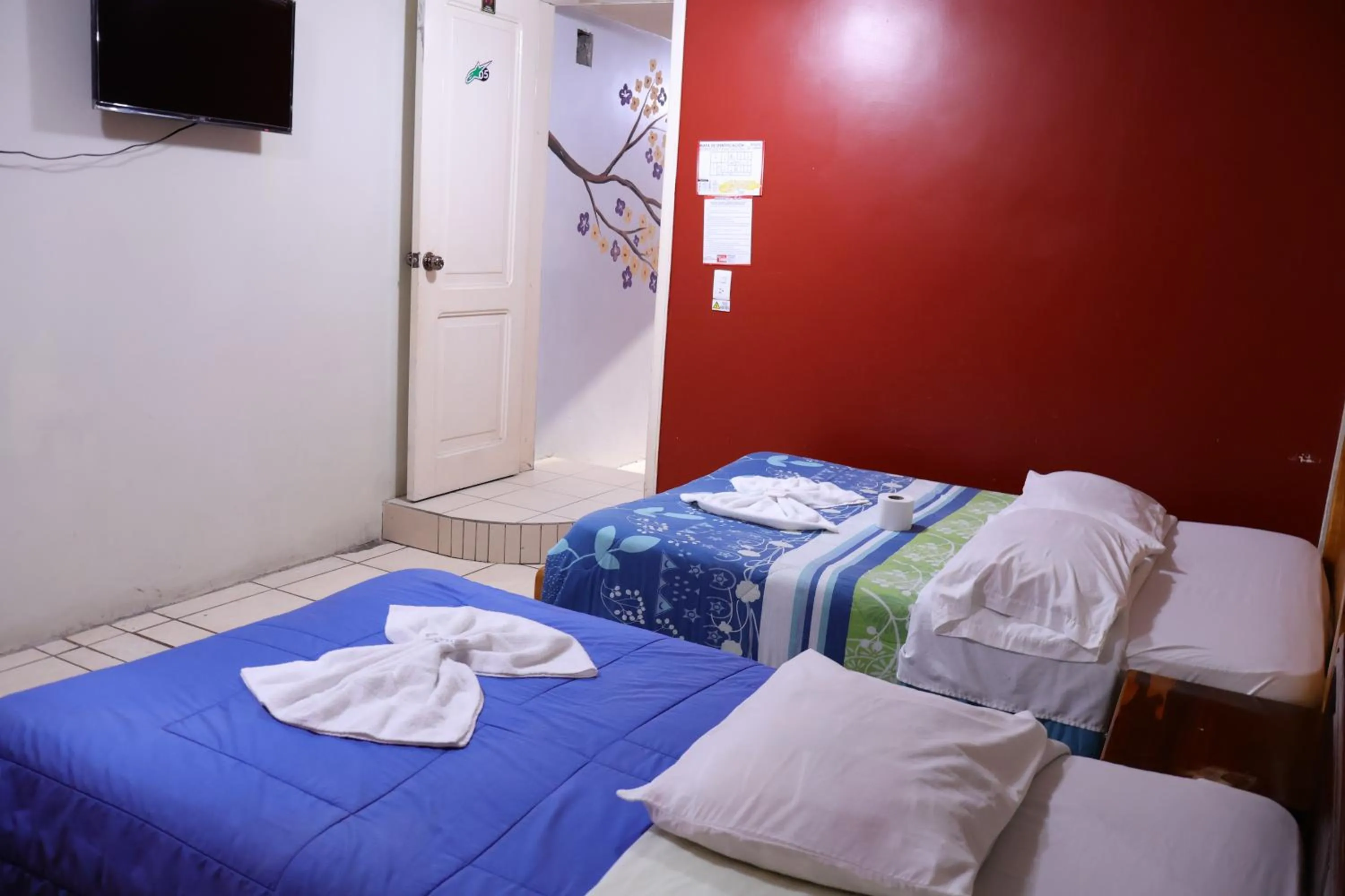Bed in Andes Hostal