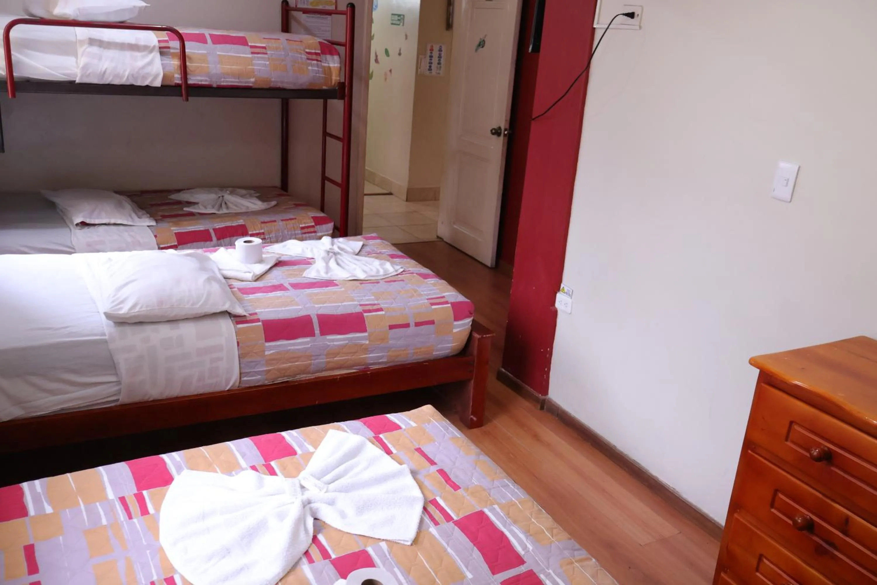 Bed in Andes Hostal