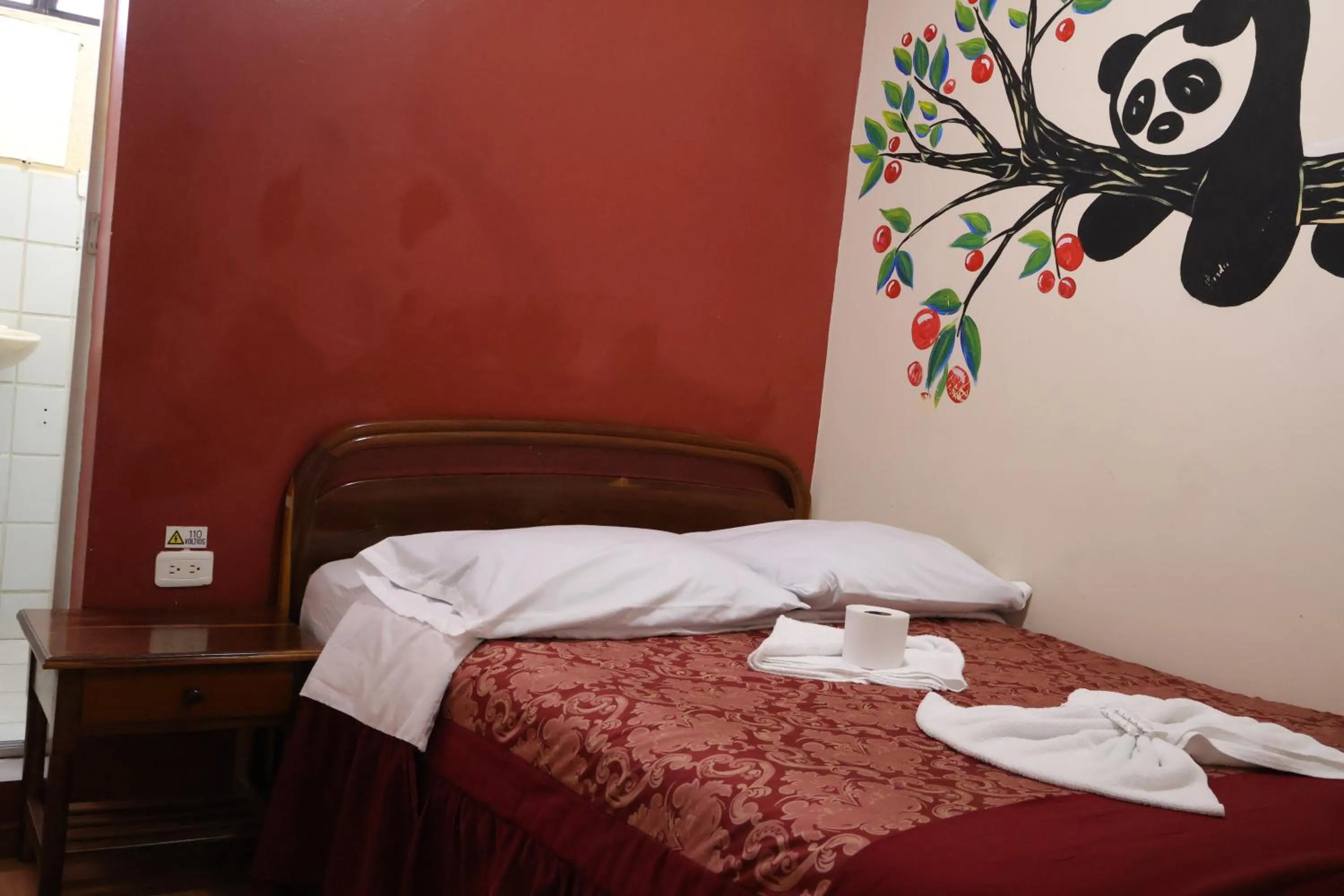 Bed in Andes Hostal
