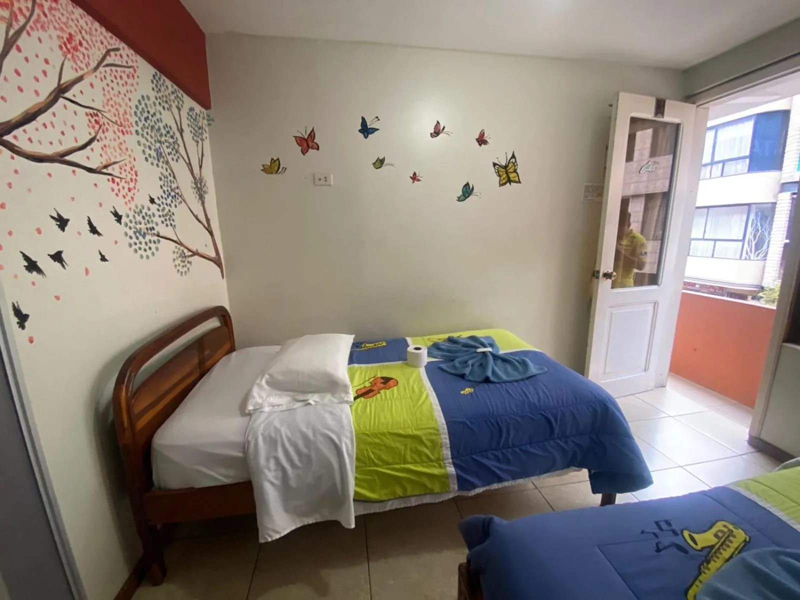 Bed in Andes Hostal