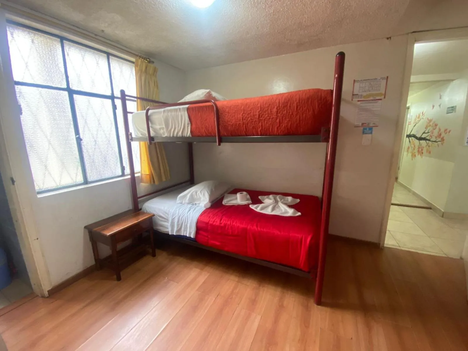 Bed in Andes Hostal
