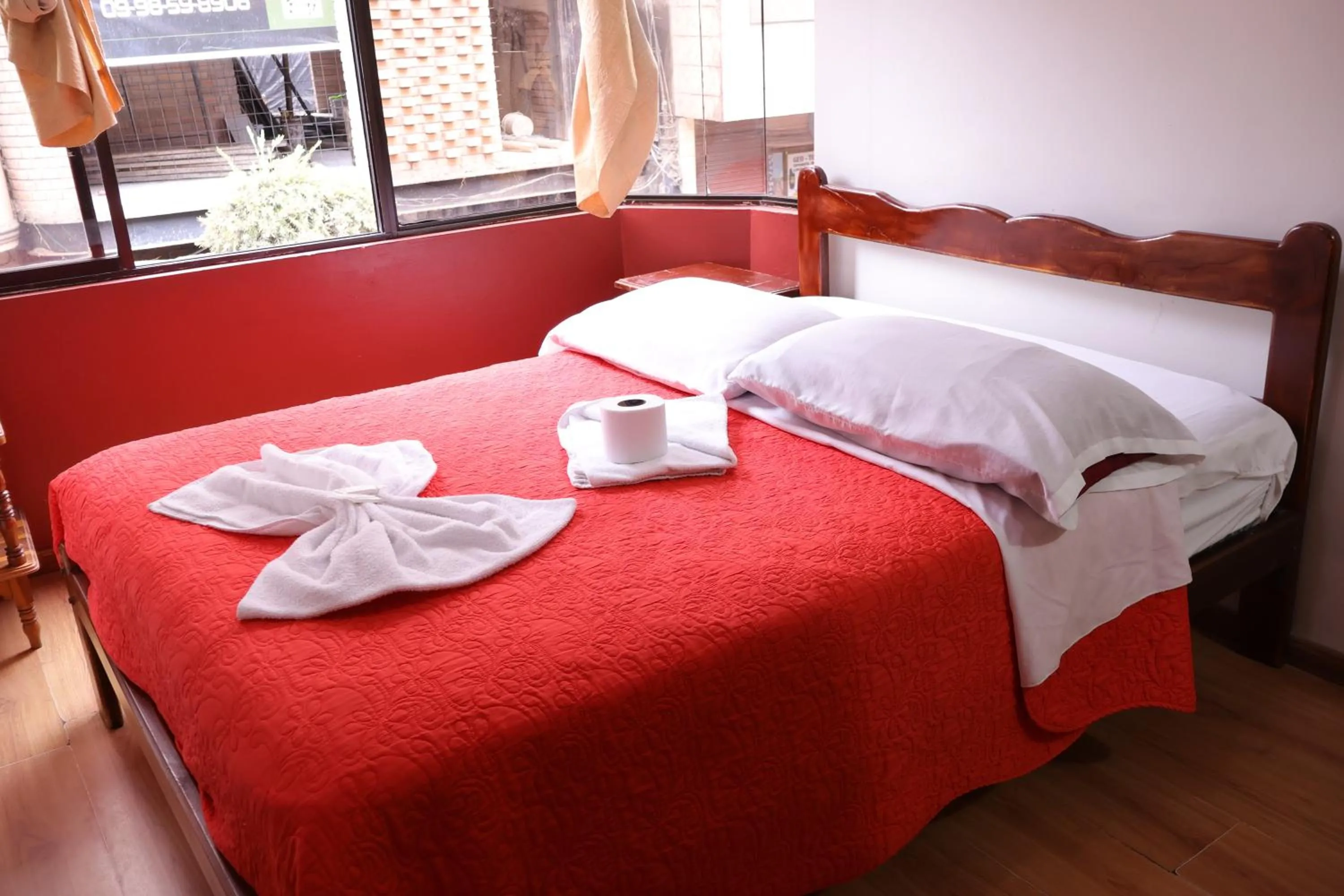 Bed in Andes Hostal