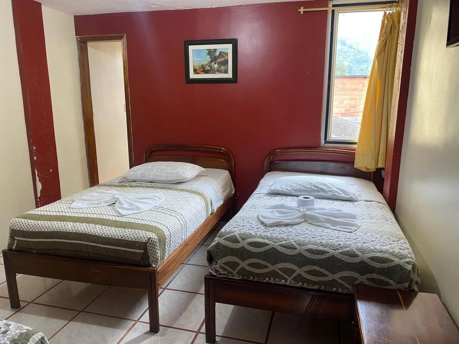 Bed in Andes Hostal