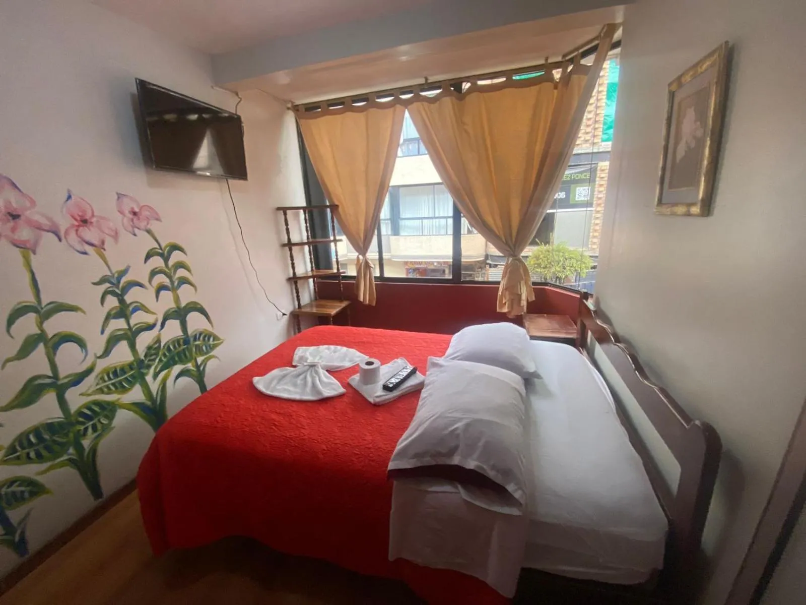 Bed in Andes Hostal