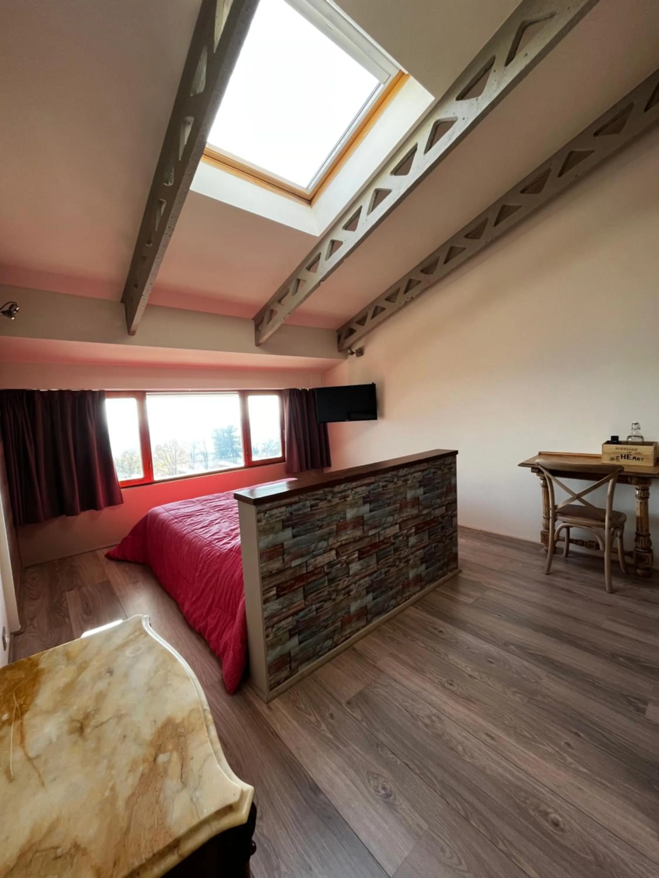 Bed in Admiramini B&B