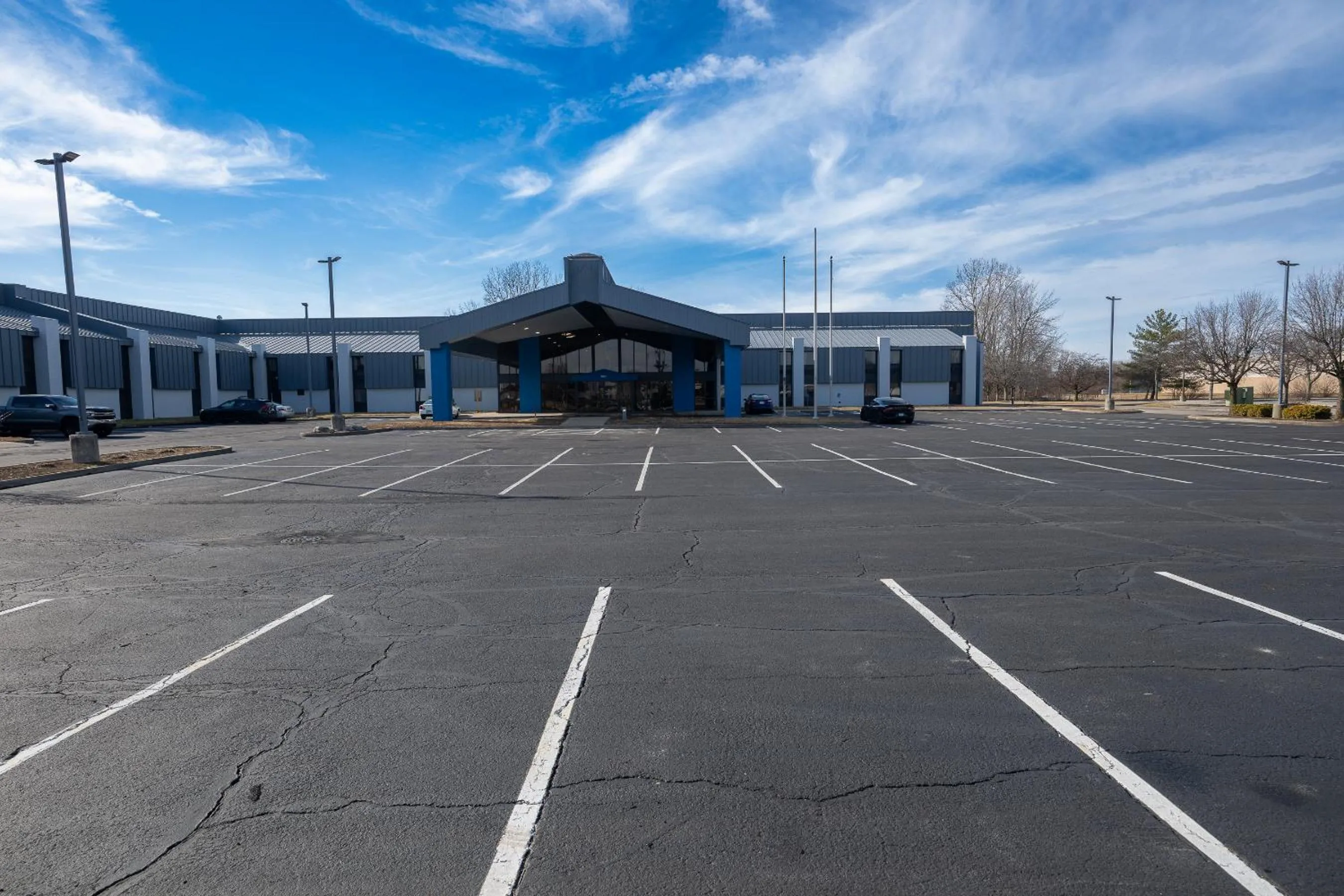 Property building in BlissPoint Inn, Kokomo