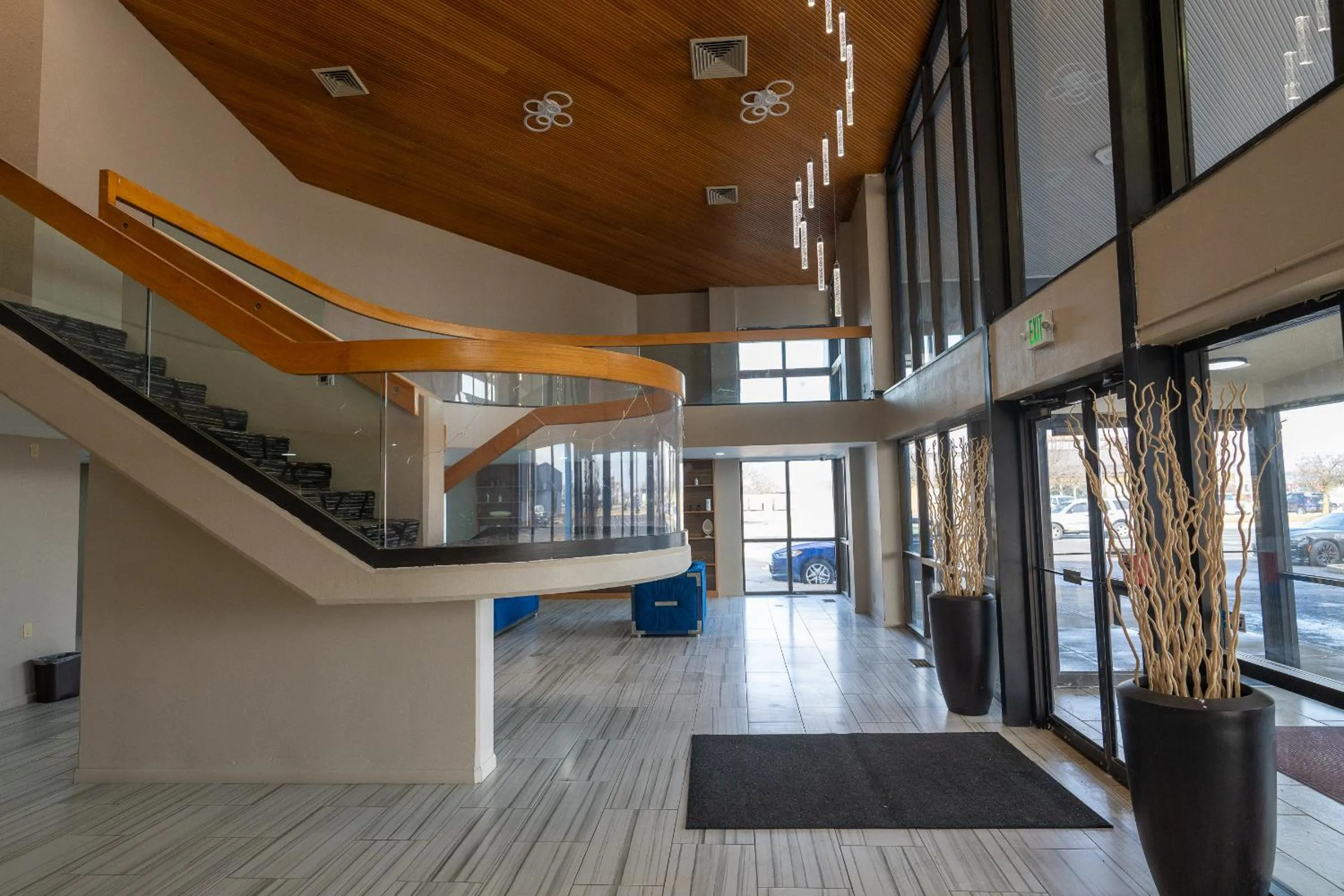 Lobby or reception in BlissPoint Inn, Kokomo