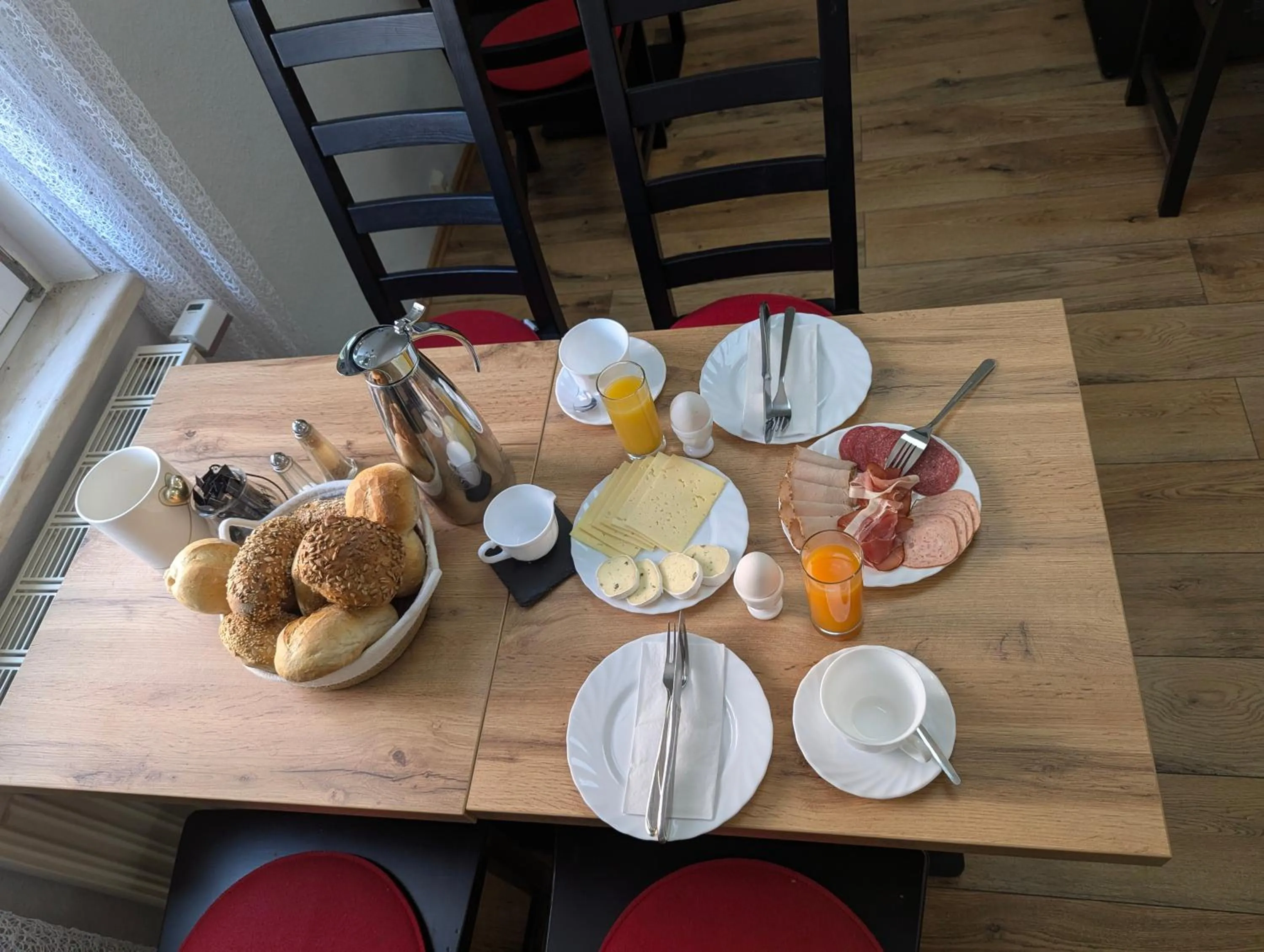 Breakfast in Hotel Wolke