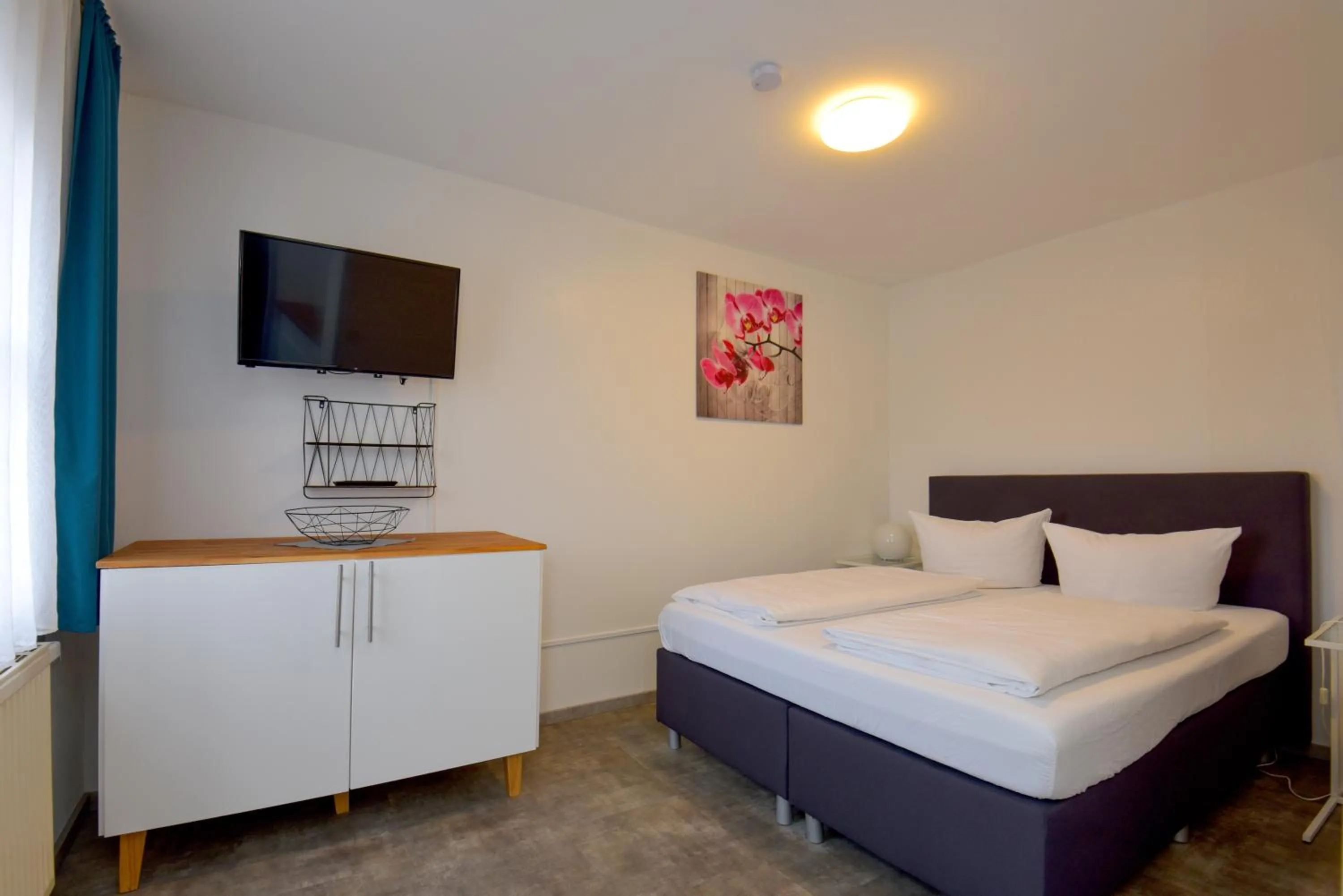 Bed in Hotel Wolke