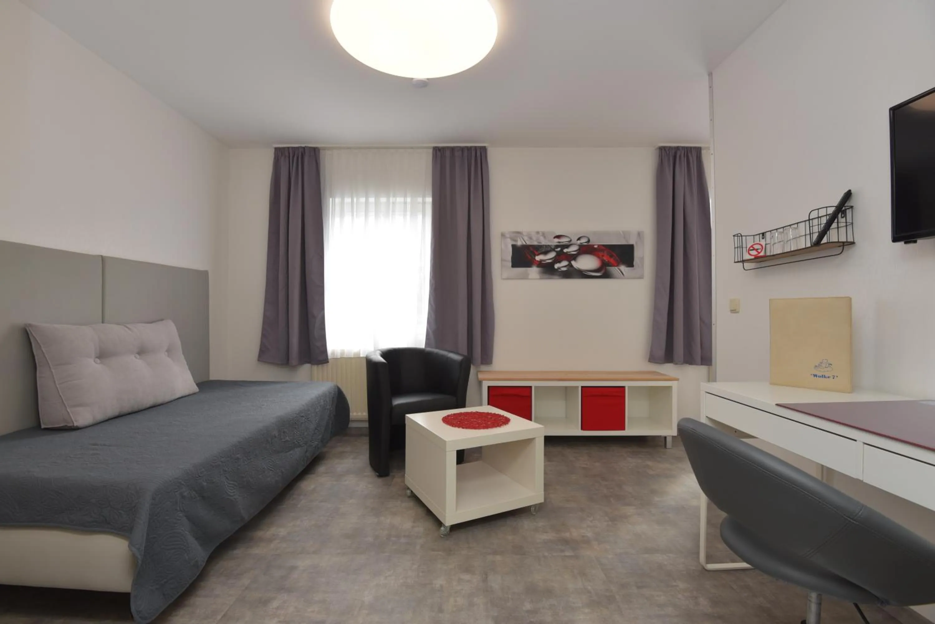Photo of the whole room, Bed in Hotel Wolke