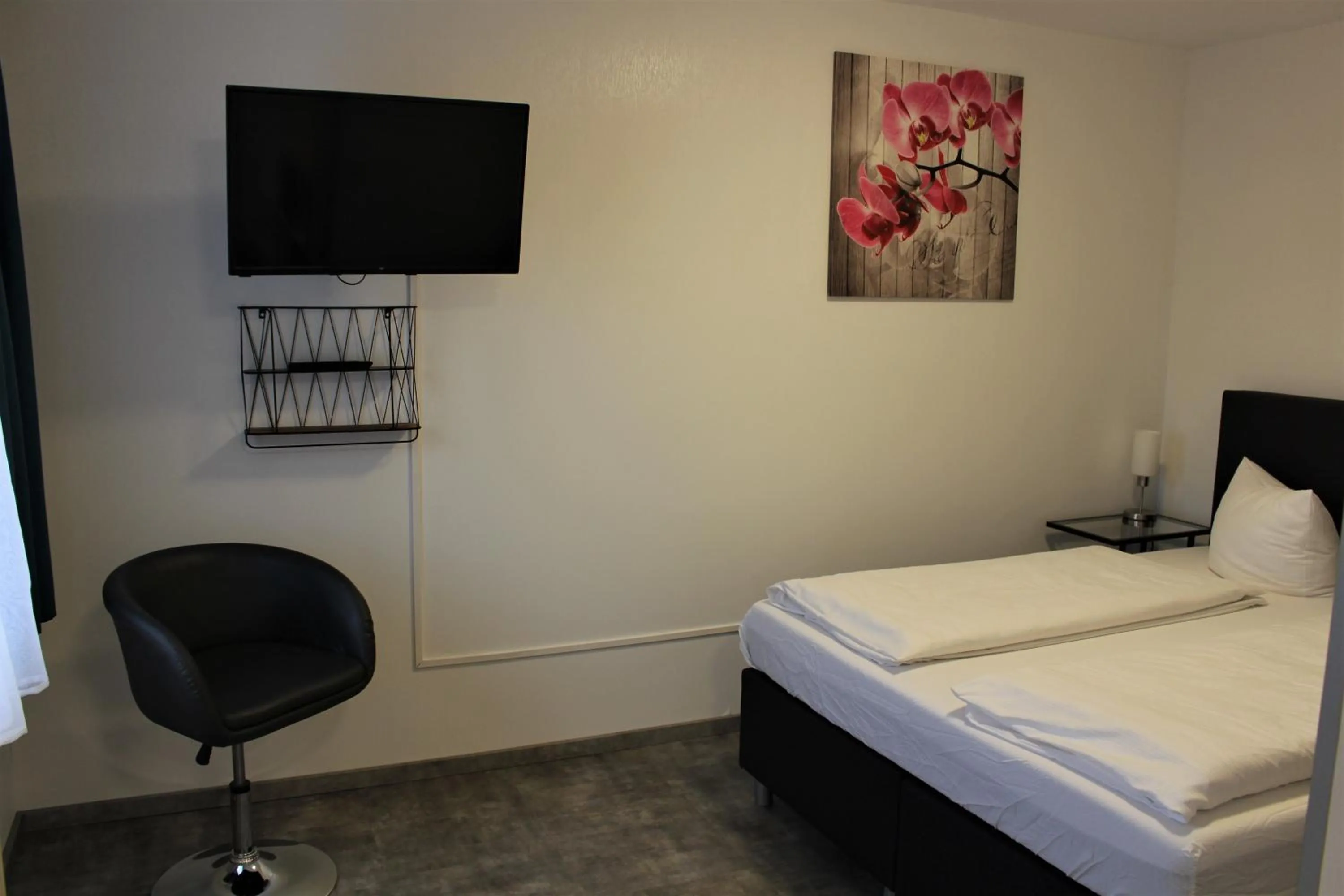Bed in Hotel Wolke