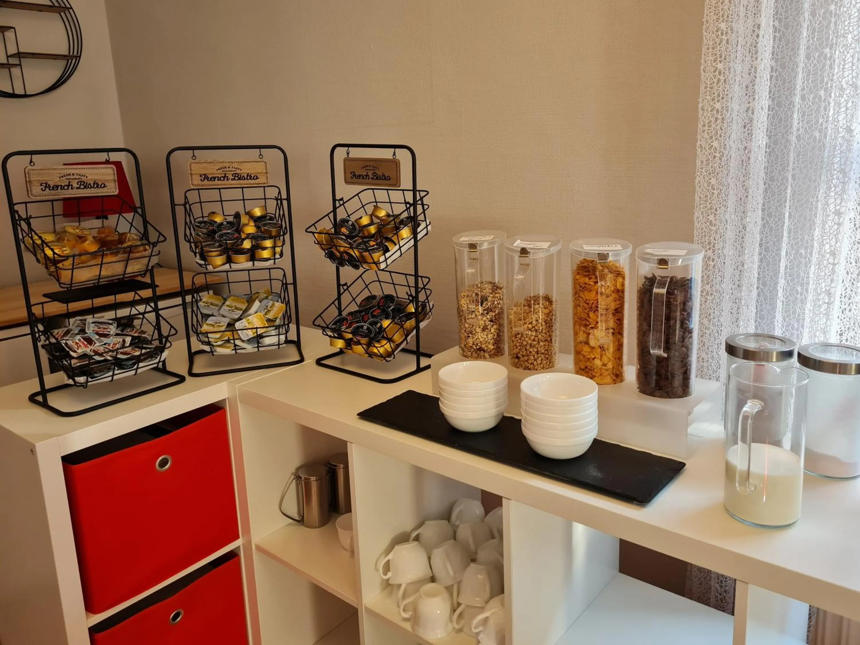 Buffet breakfast in Hotel Wolke