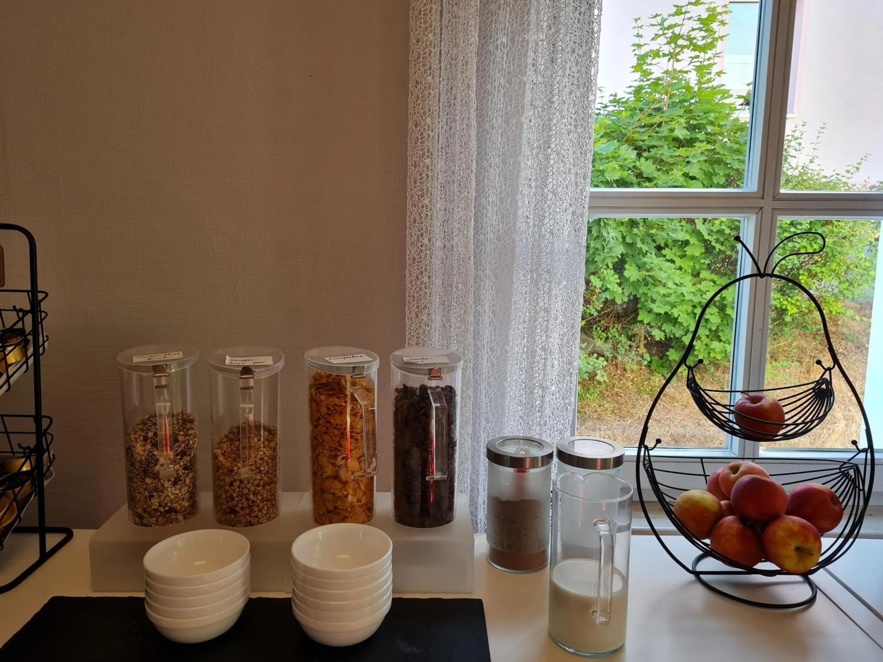 Buffet breakfast in Hotel Wolke