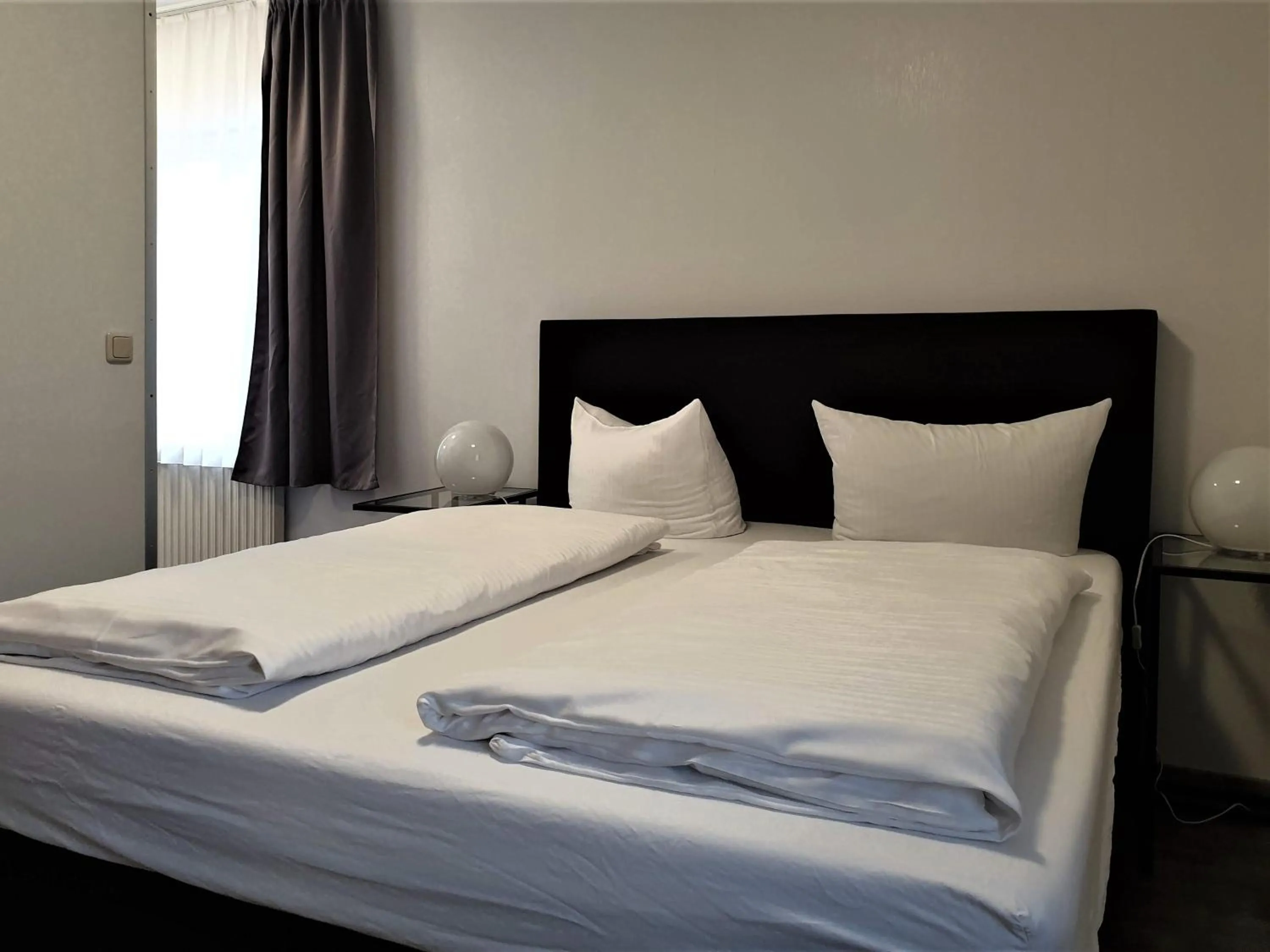 Bed in Hotel Wolke