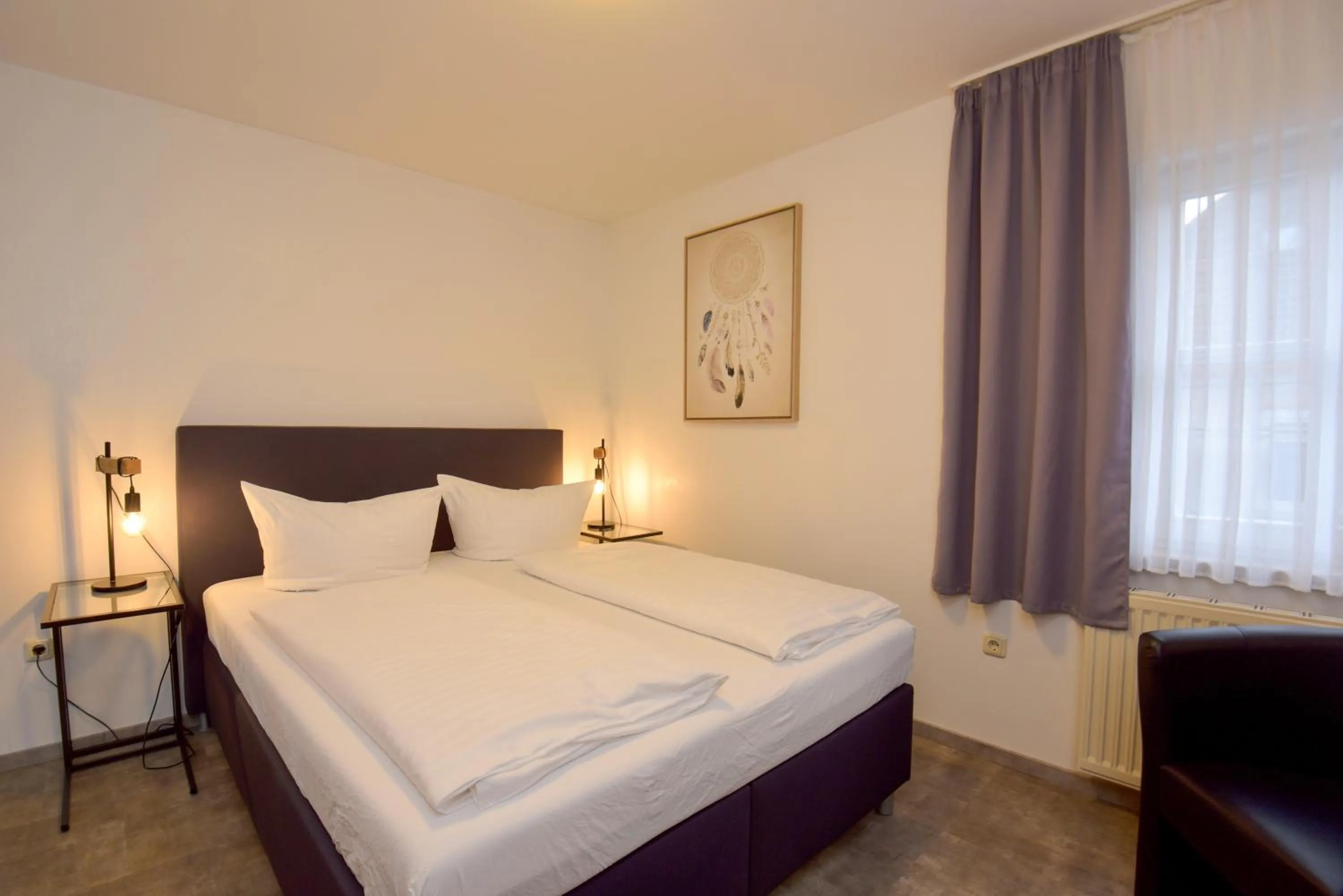 Photo of the whole room, Bed in Hotel Wolke