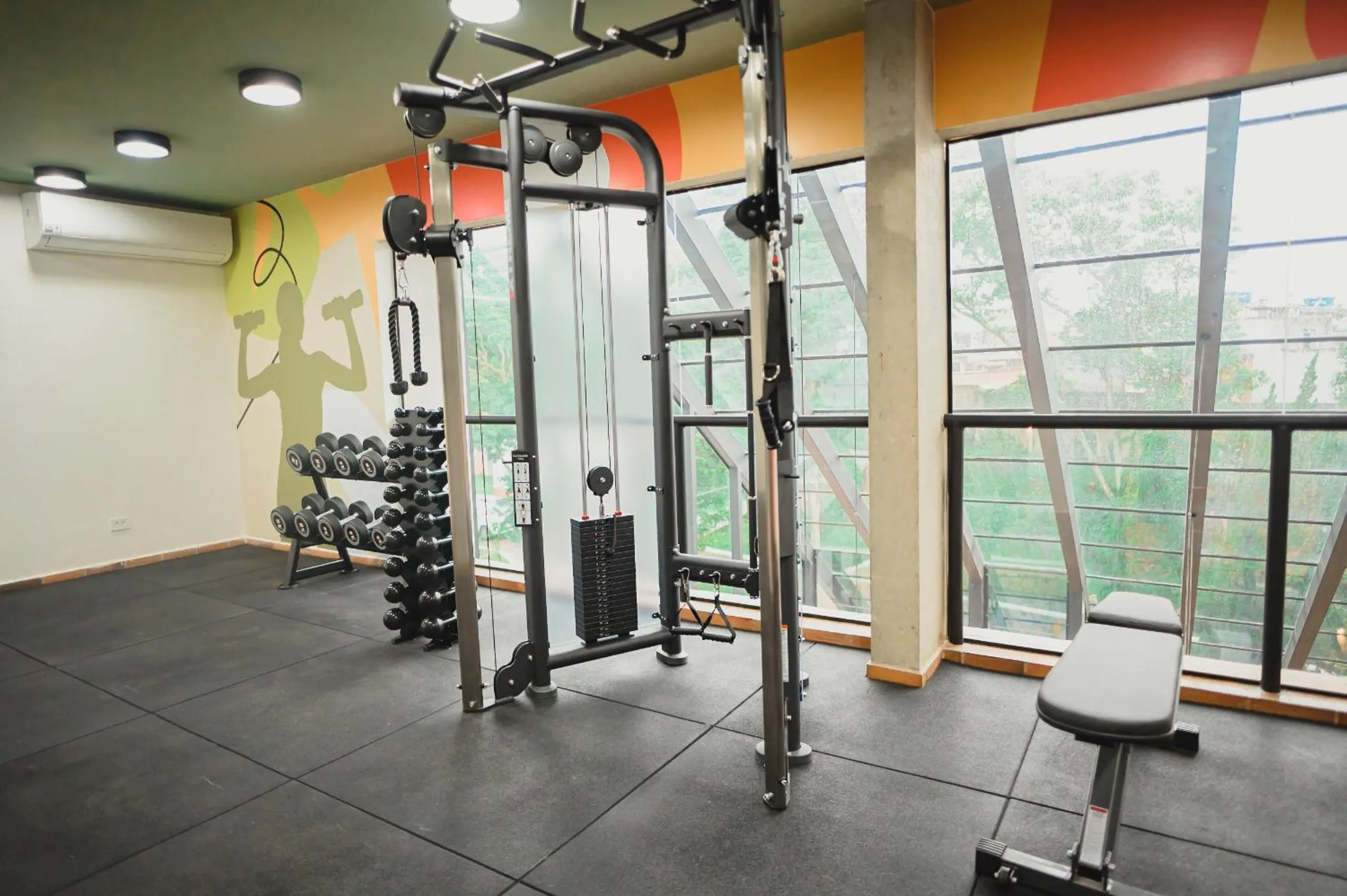 Fitness centre/facilities in Hotel Thermas da Mata - Cotia próximo ao Animália Park
