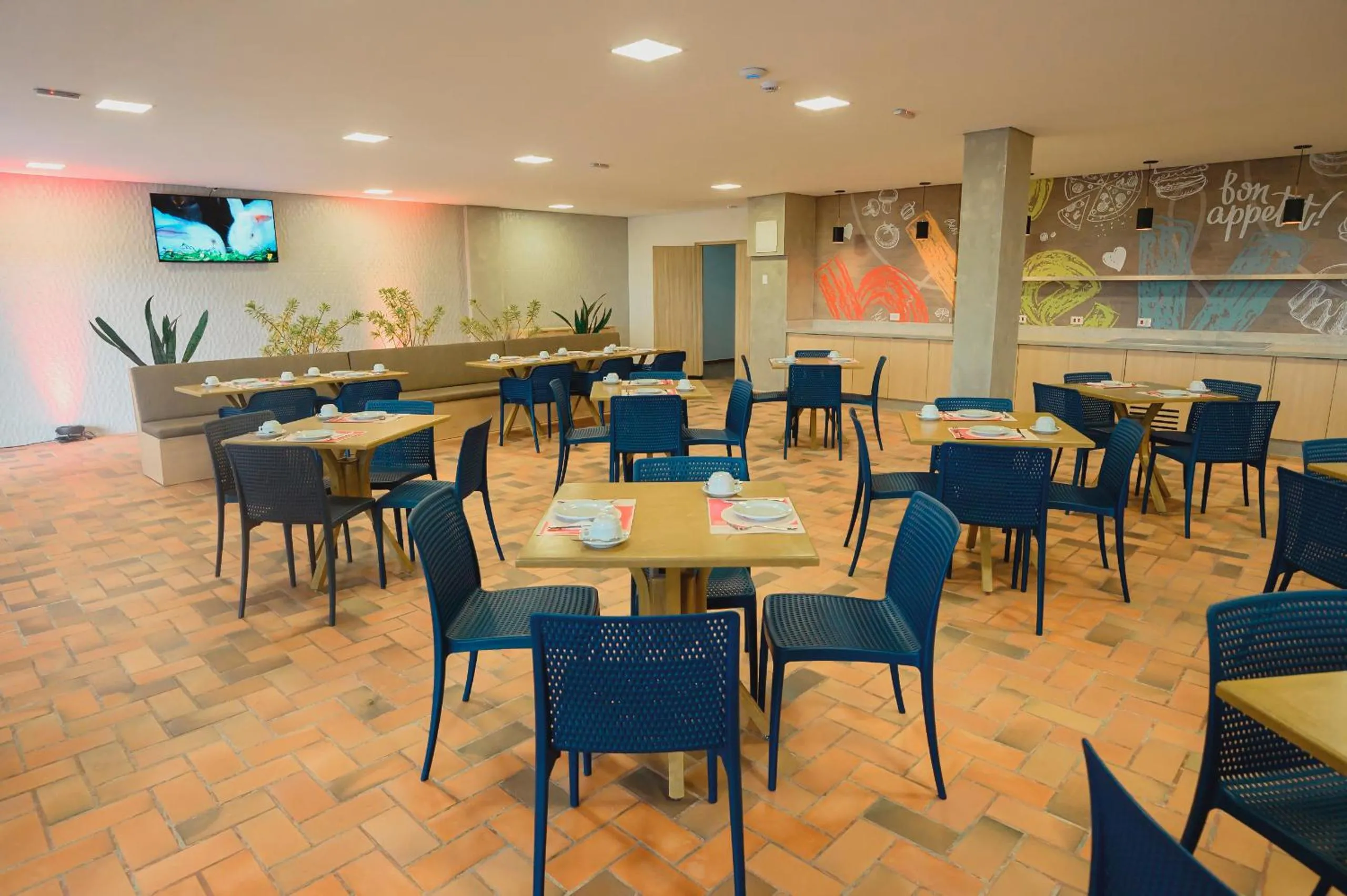 Restaurant/places to eat in Hotel Thermas da Mata - Cotia próximo ao Animália Park