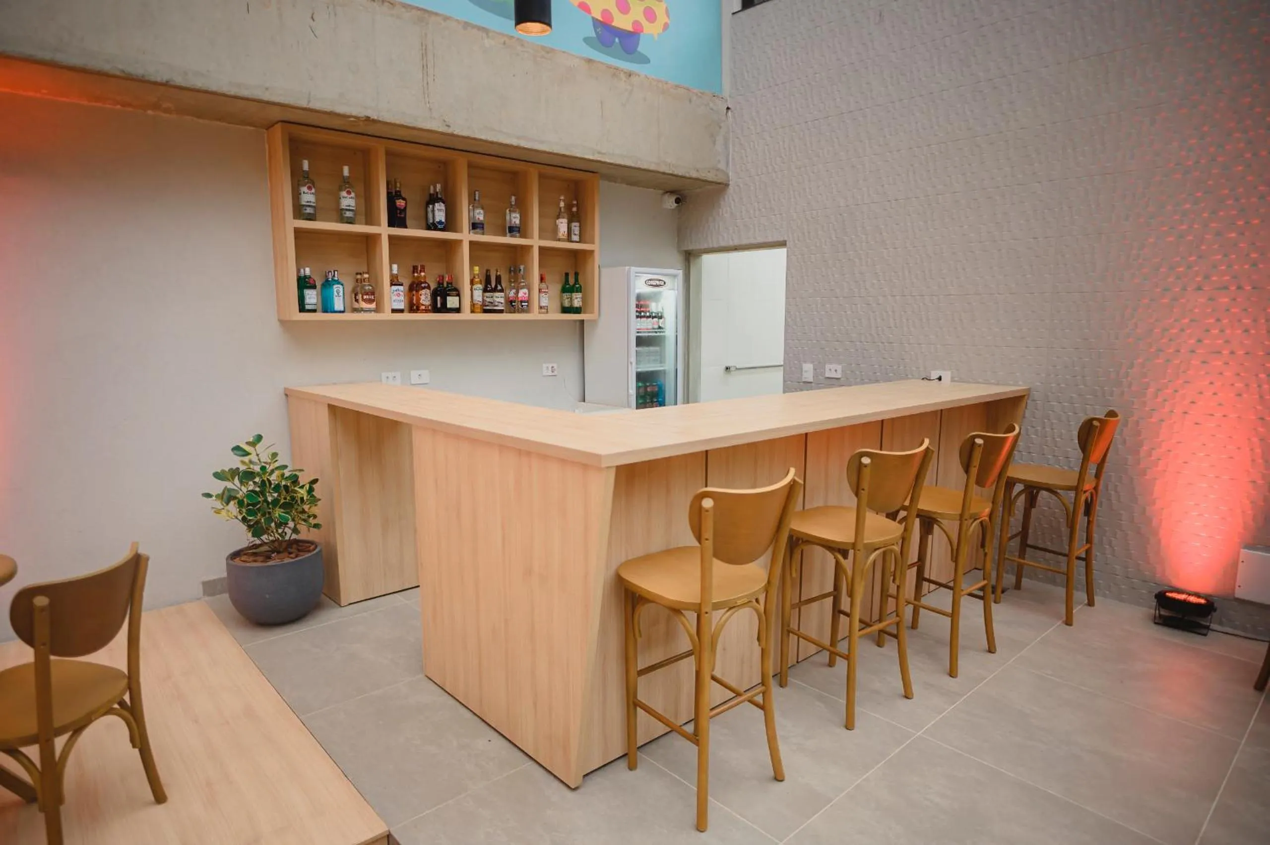 Lounge or bar in Hotel Thermas da Mata - Cotia próximo ao Animália Park