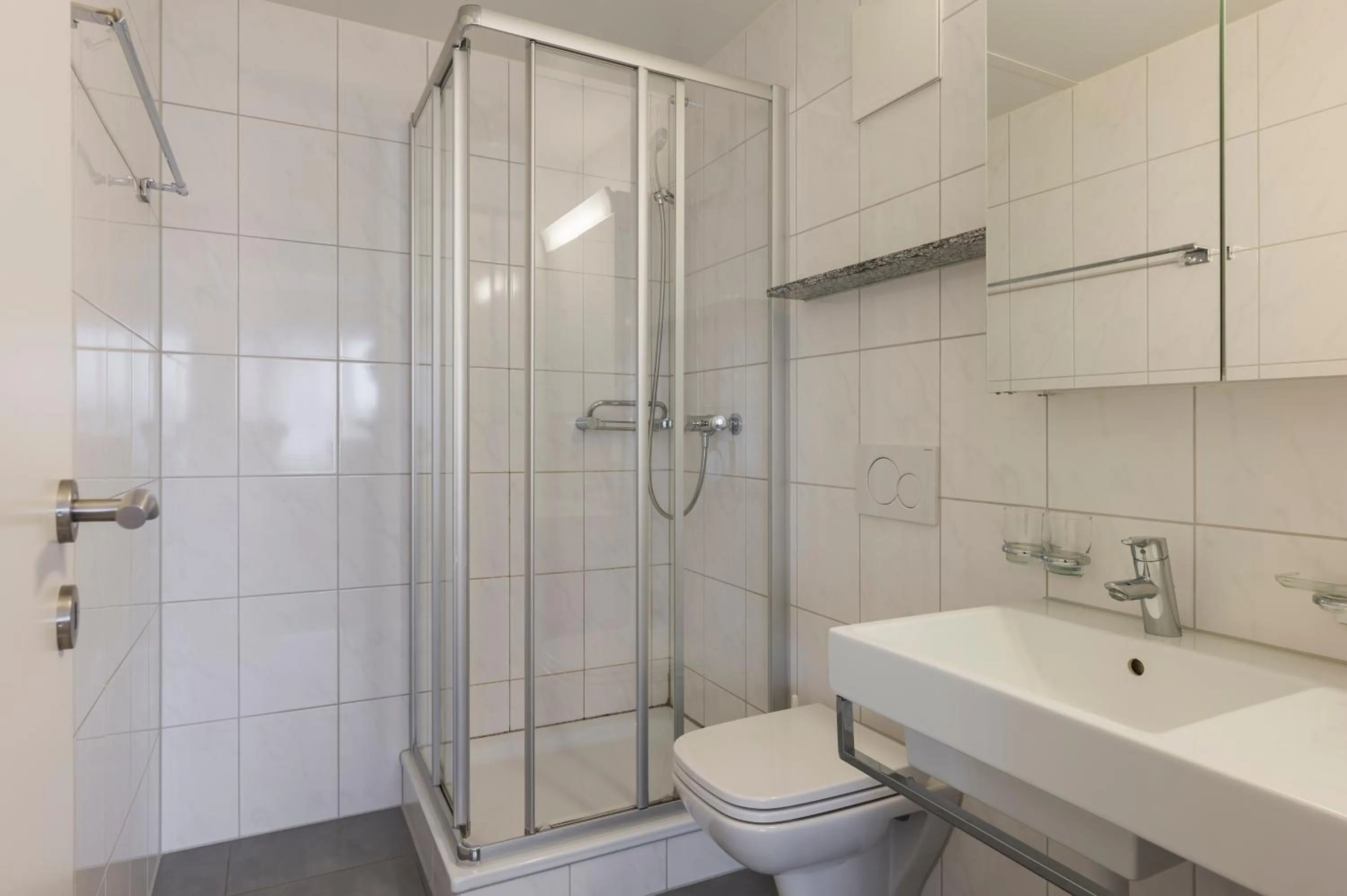 Shower in Amanthos Living Solothurn
