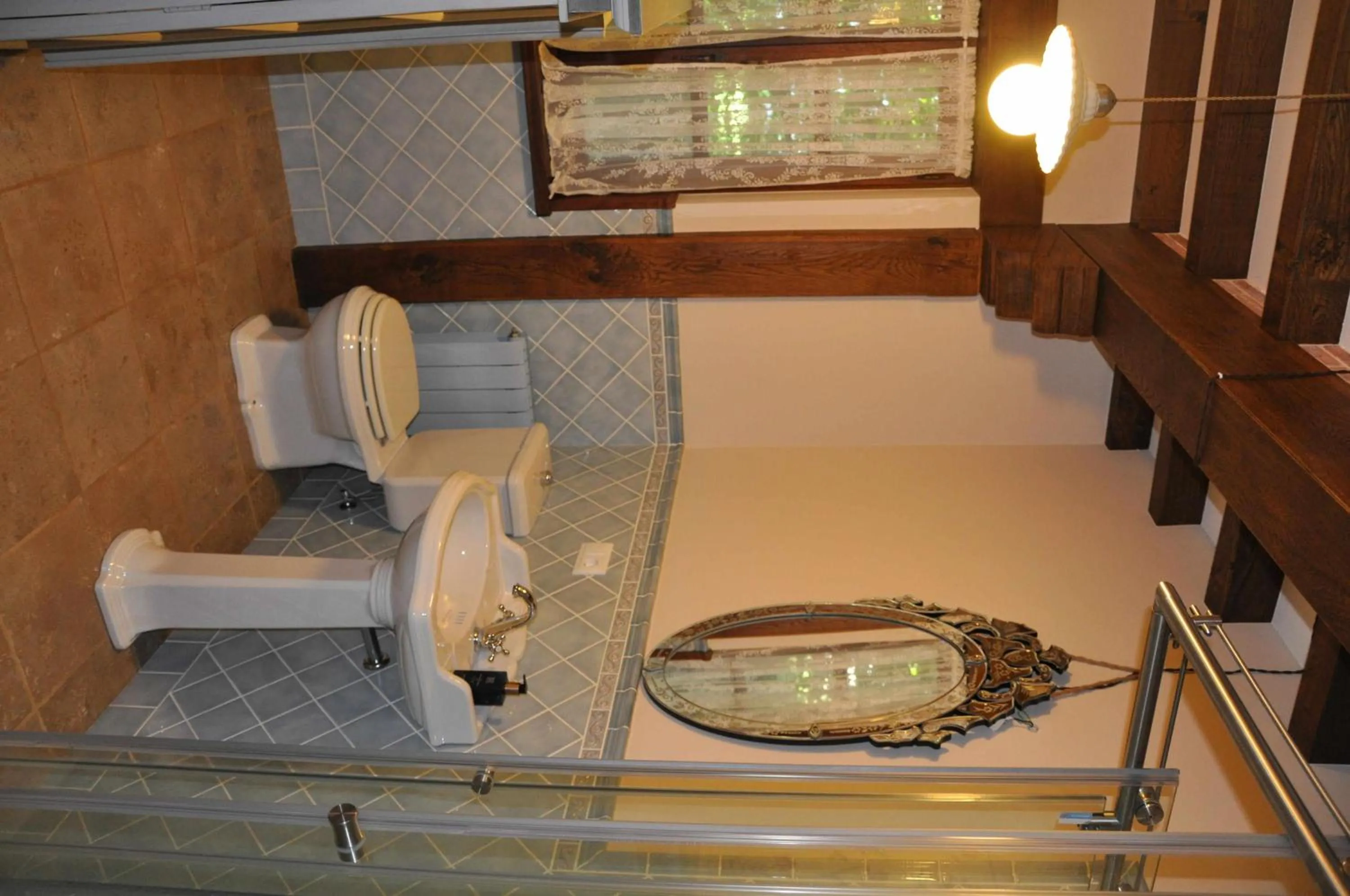 Bathroom in Apartamentos Arcadia