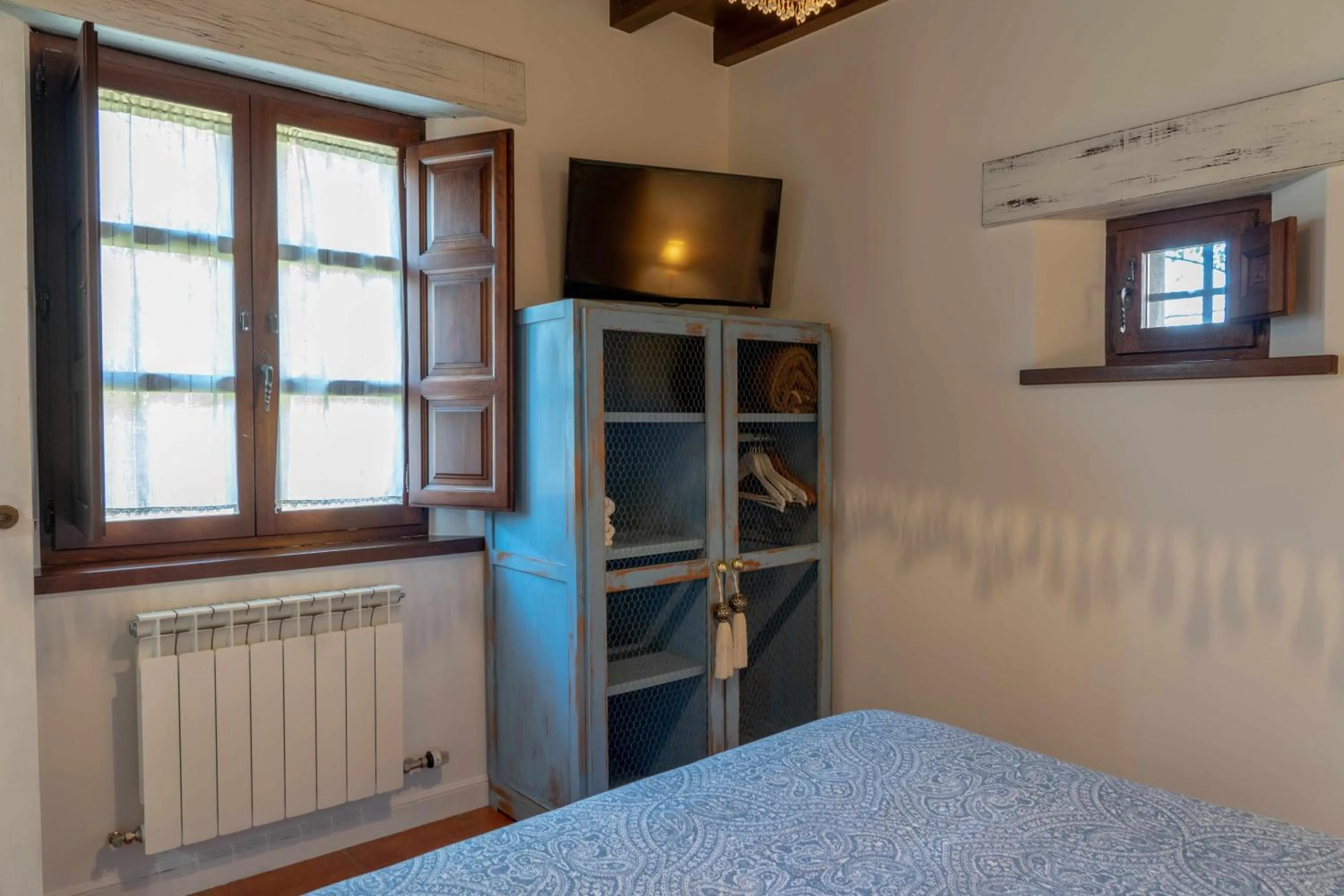 View (from property/room), Bed in Apartamentos Arcadia