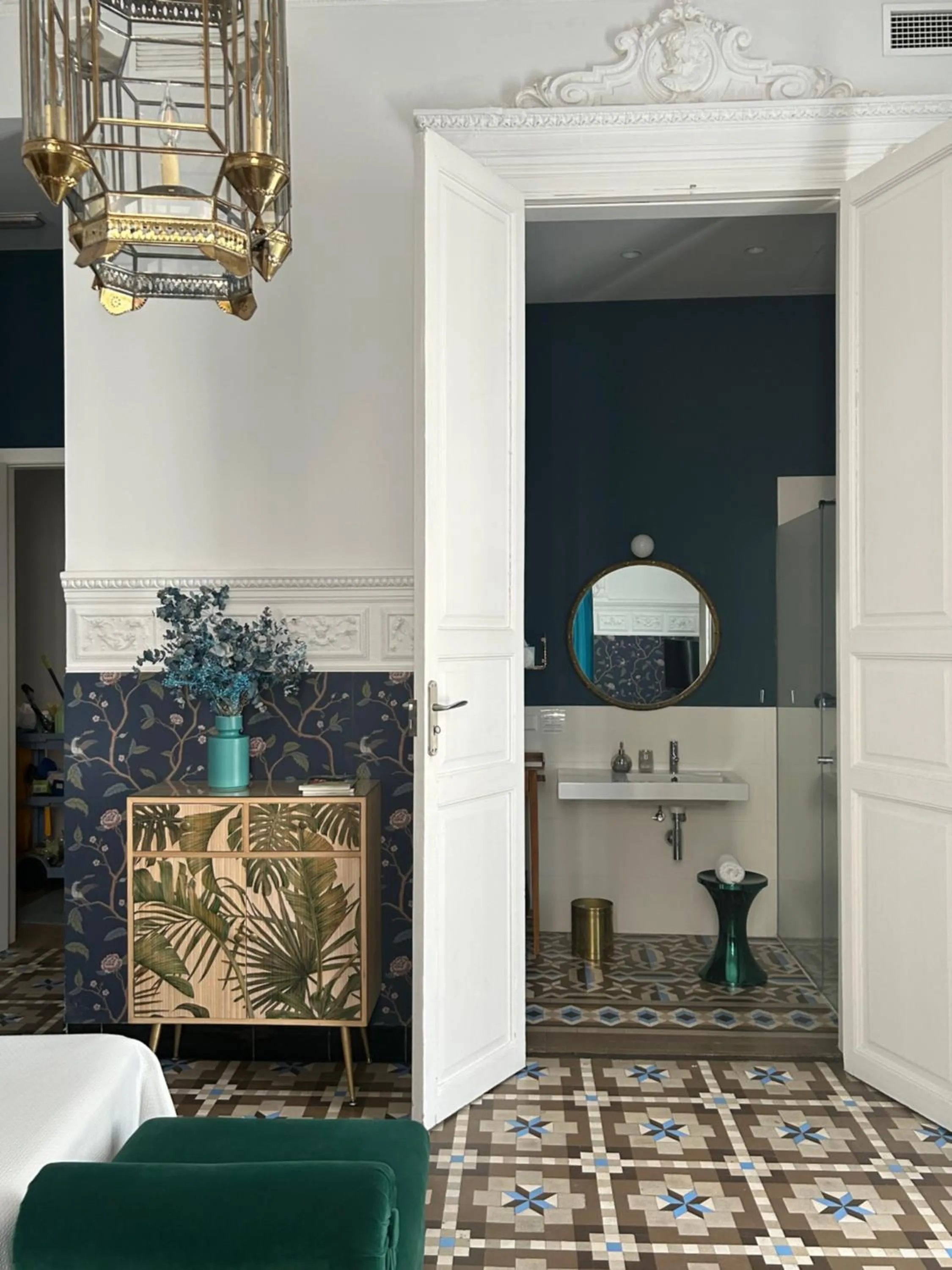 Decorative detail in L'Esplai Valencia