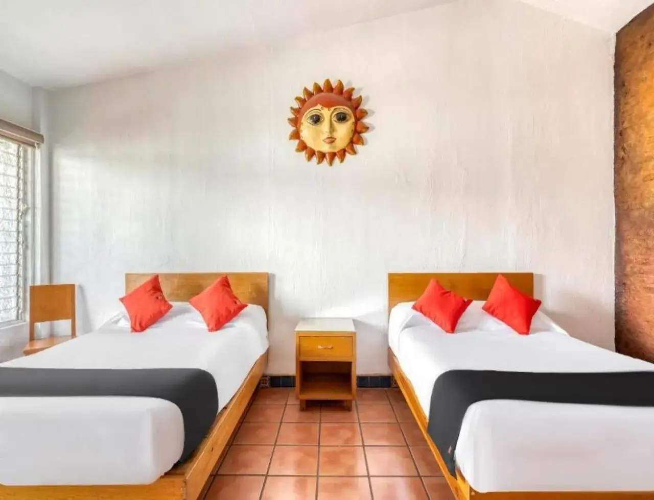 Twin Room in Hotel Arana Tonalá Twin Room in Hotel Arana Tonalá