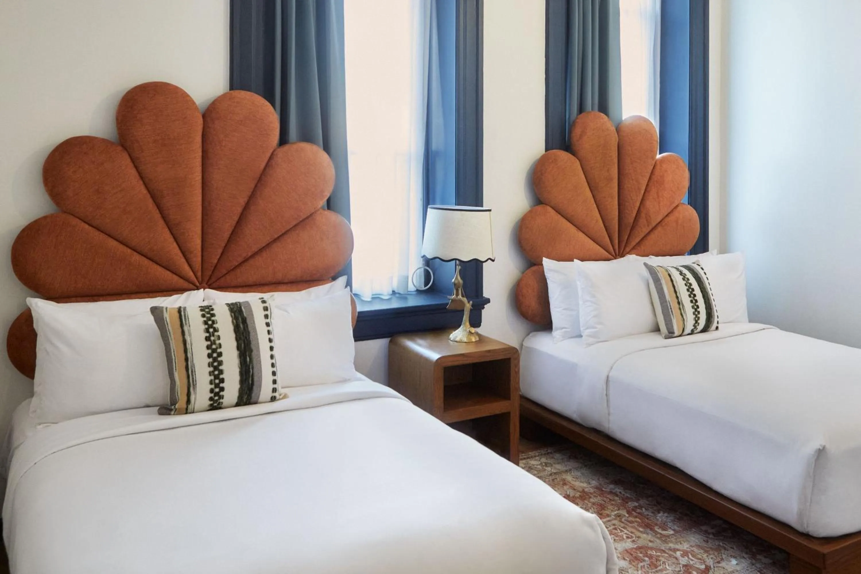 Bed in Granger Hotel San Diego, a Member of Design Hotels, part of Marriott Bonvoy