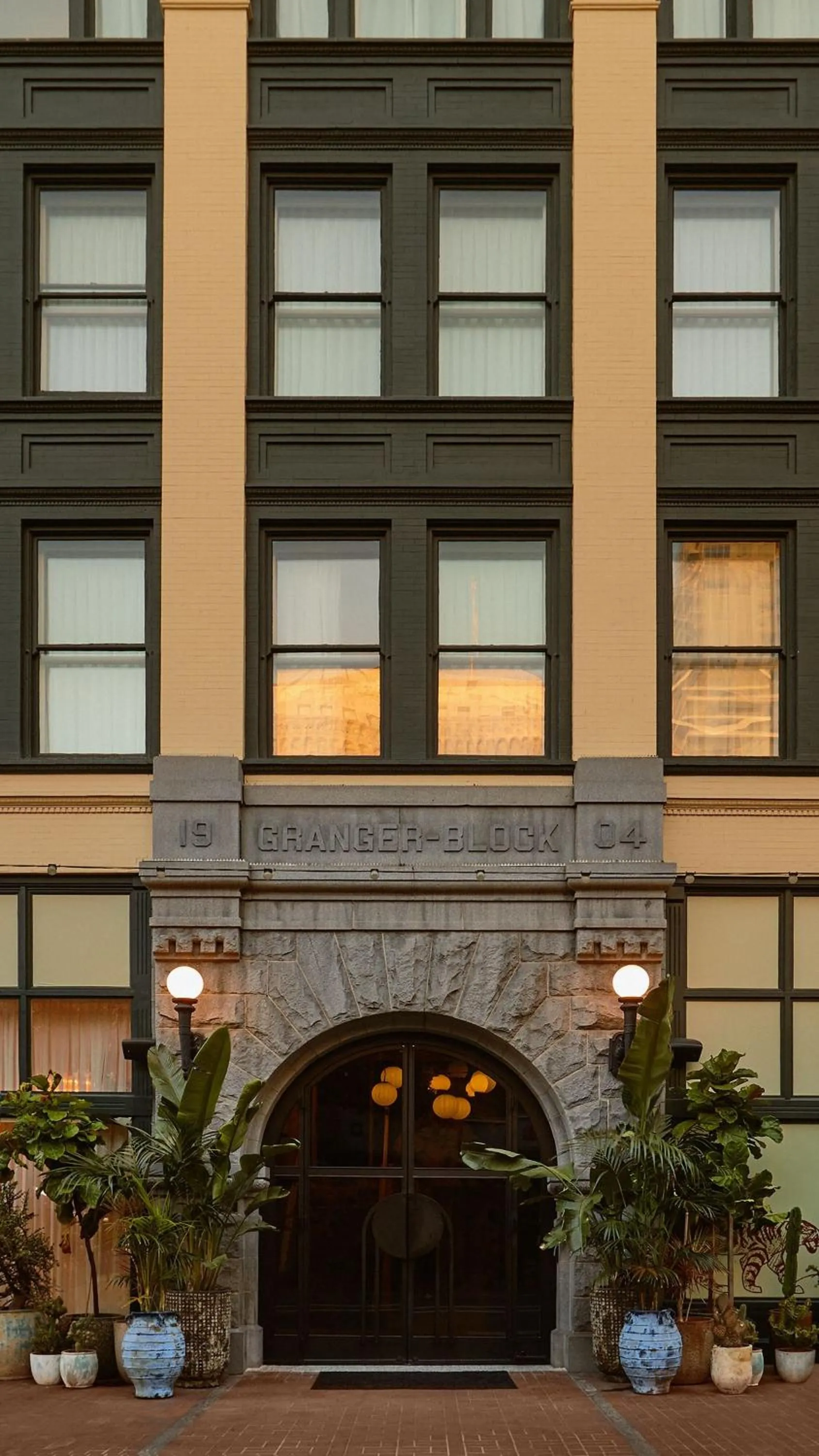 Facade/entrance in Granger Hotel San Diego, a Member of Design Hotels, part of Marriott Bonvoy