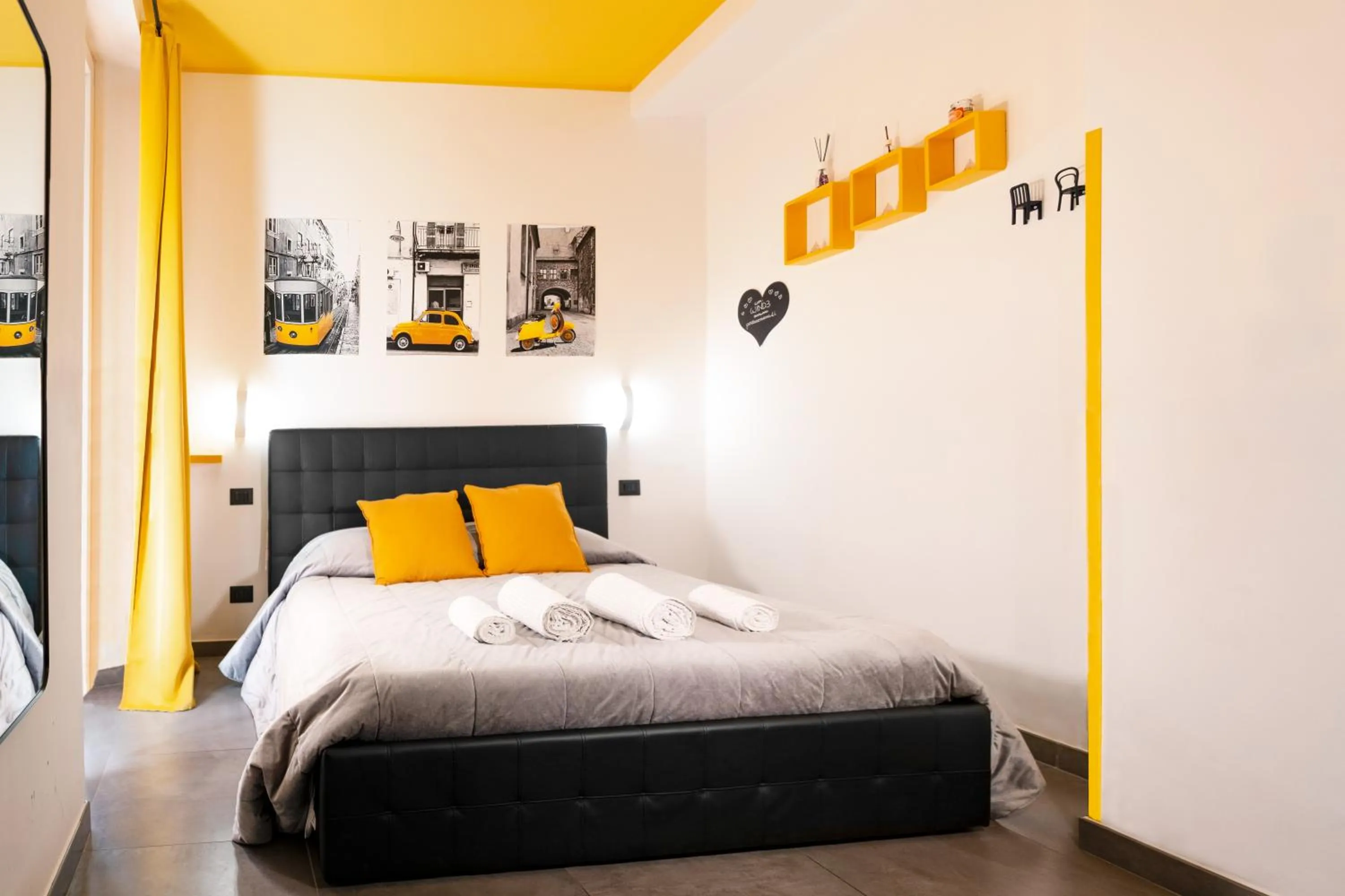 Bedroom, Bed in Porta Romana