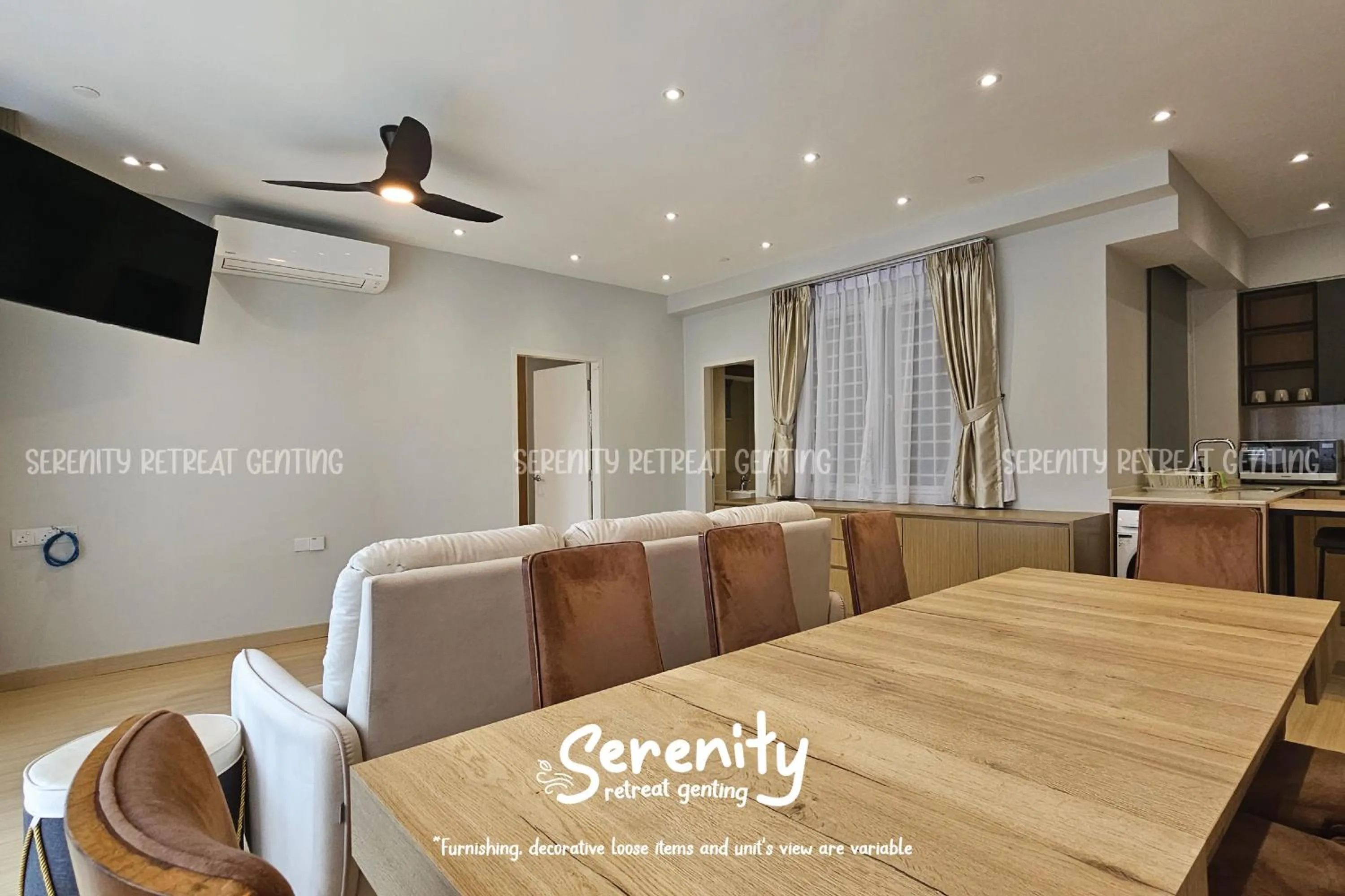 Dining area in Windmill Upon Hills Serenity Retreat Genting