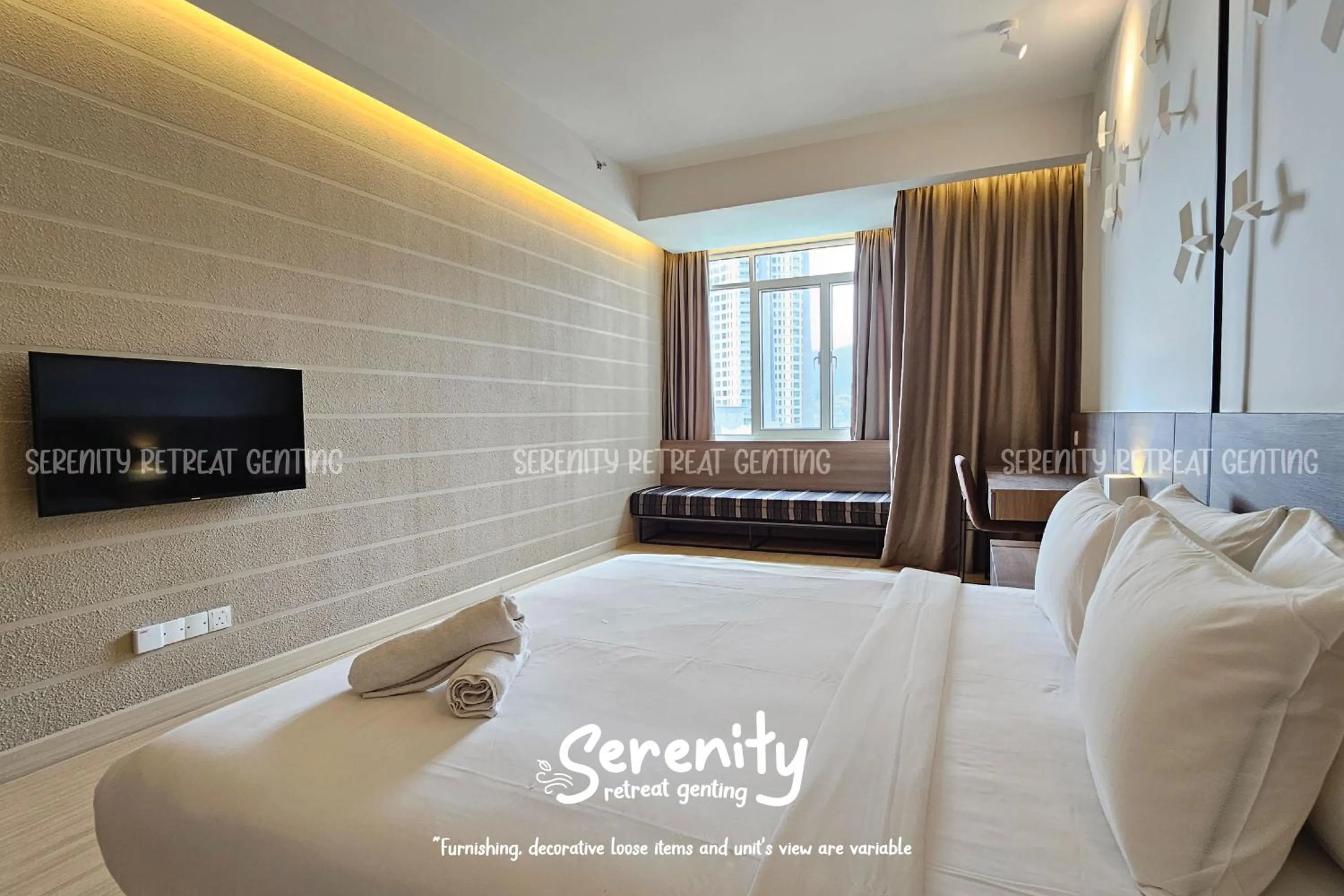 Bed in Windmill Upon Hills Serenity Retreat Genting