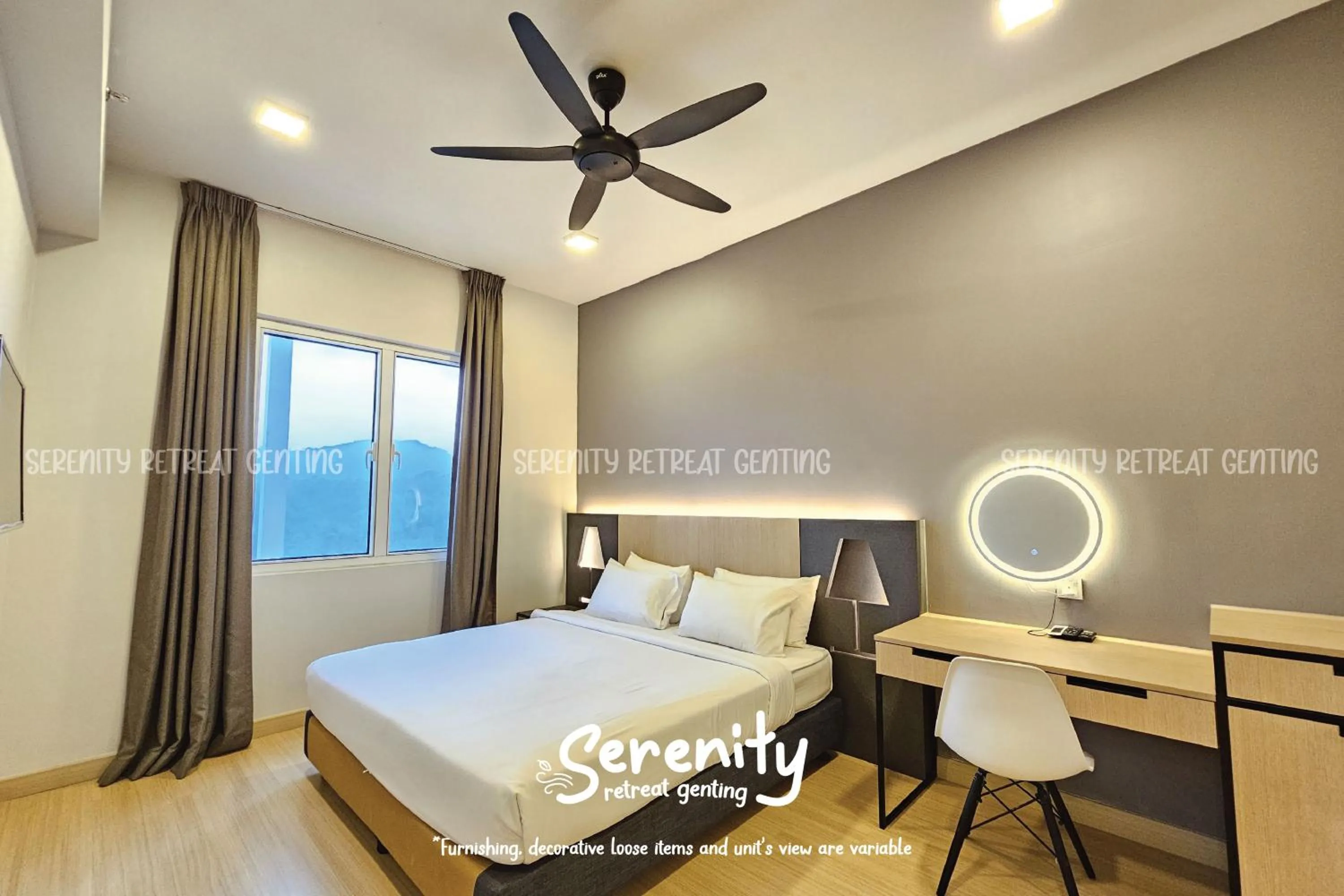 Bed in Windmill Upon Hills Serenity Retreat Genting