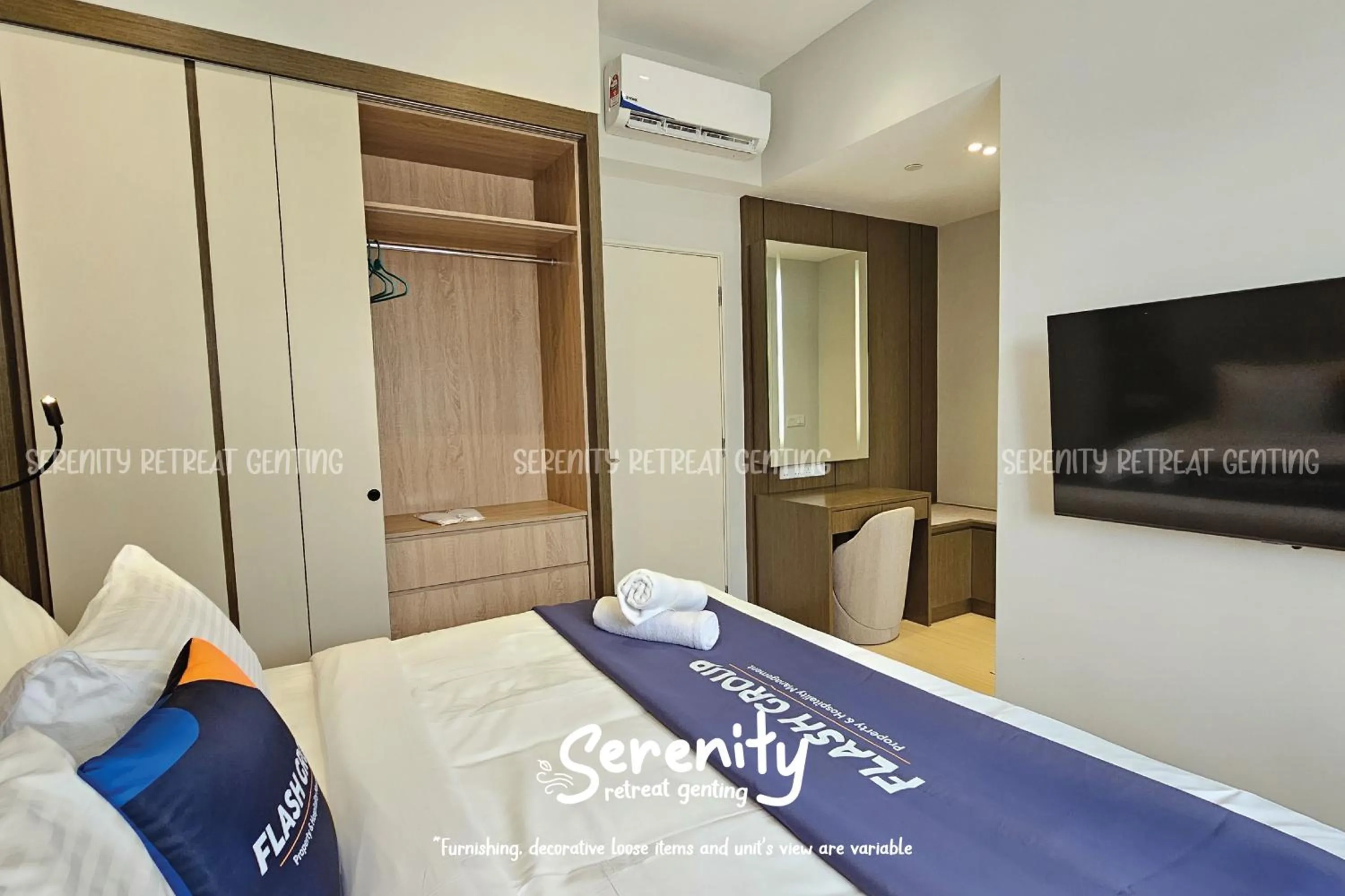 Bed in Windmill Upon Hills Serenity Retreat Genting