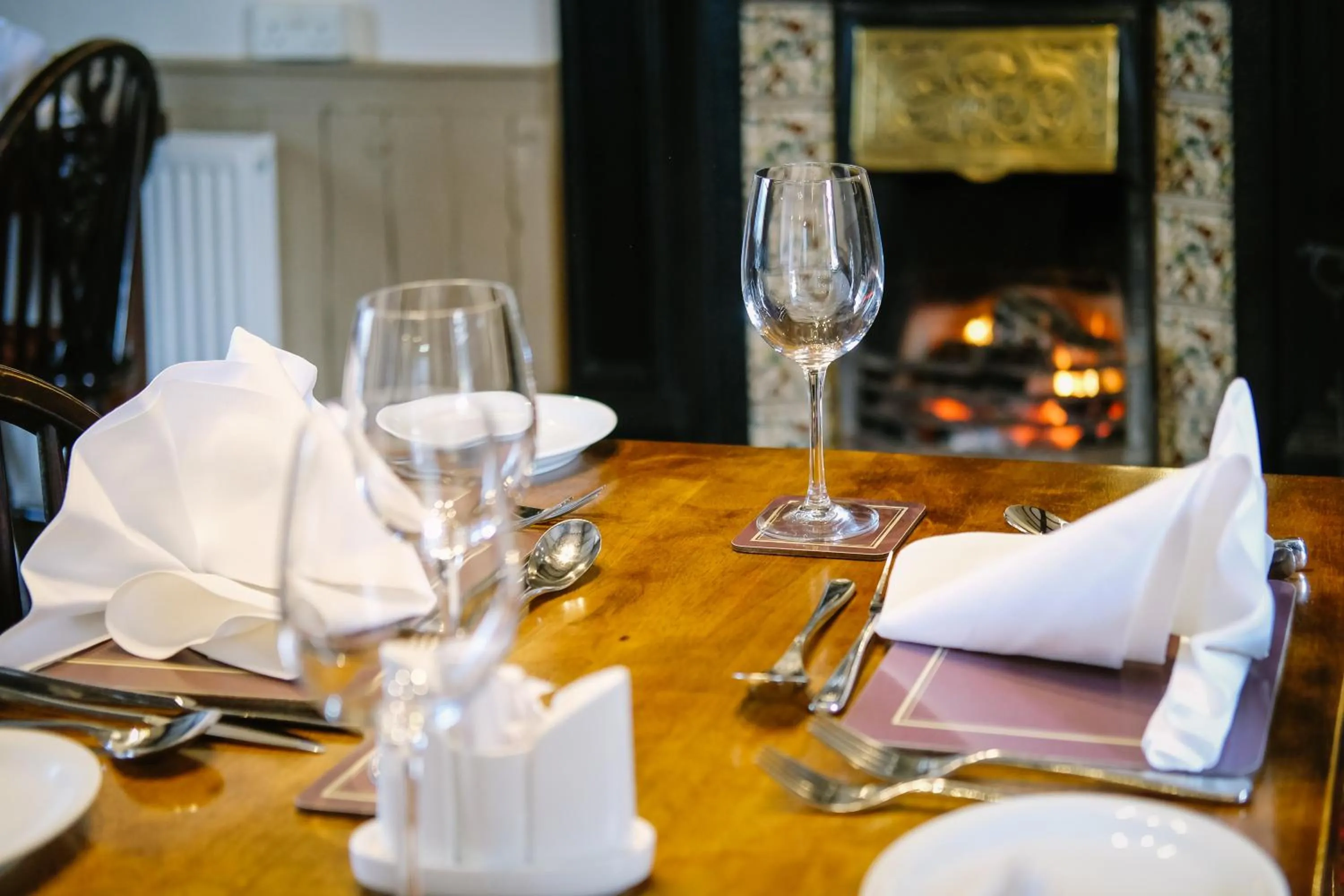 Dining area in Sun Inn