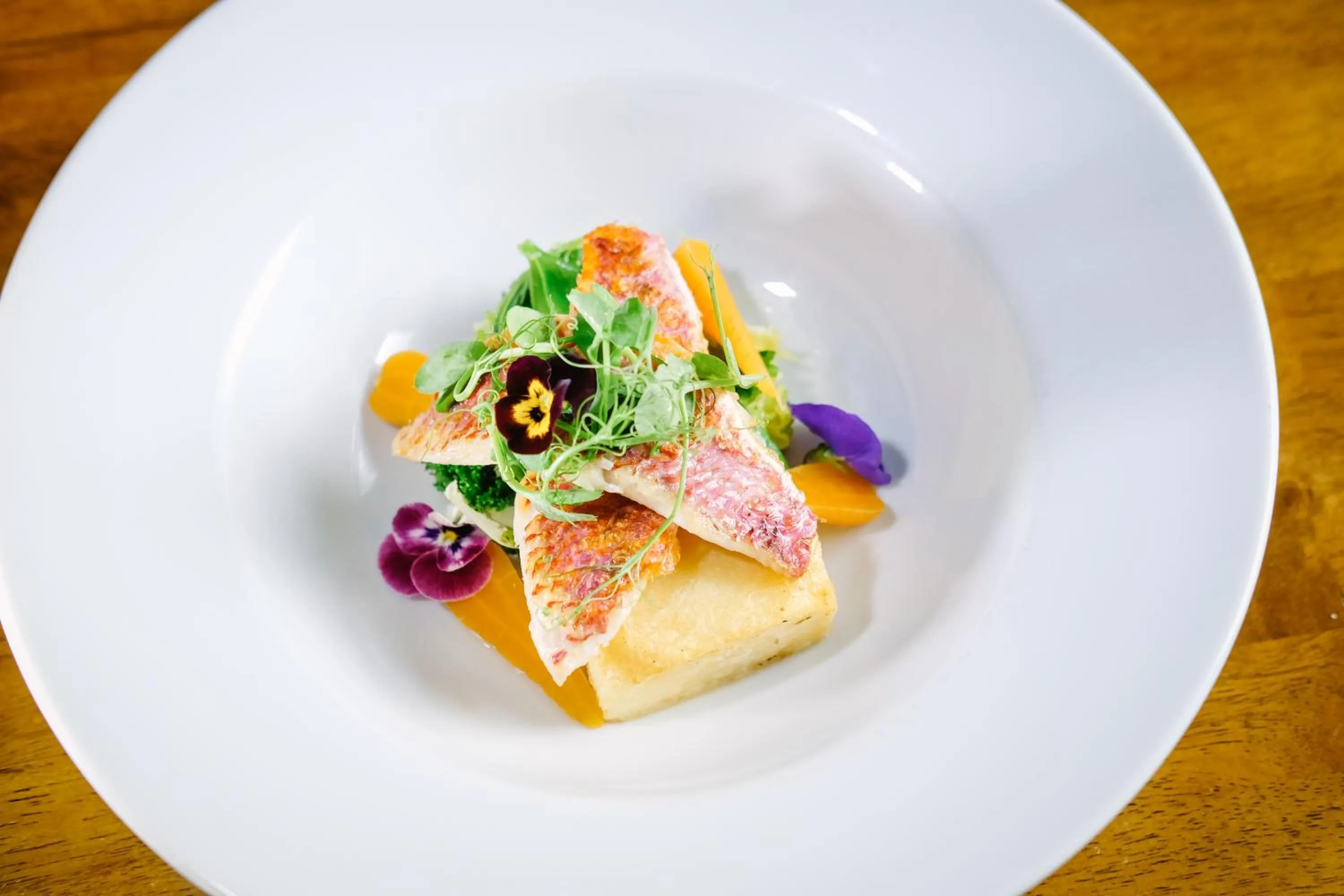 Food close-up in Sun Inn