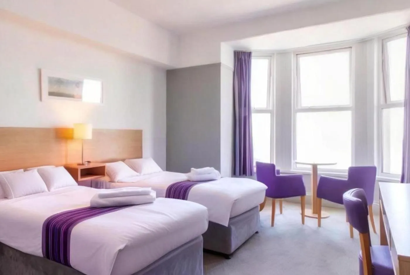 Bed in The Beresford Hotel