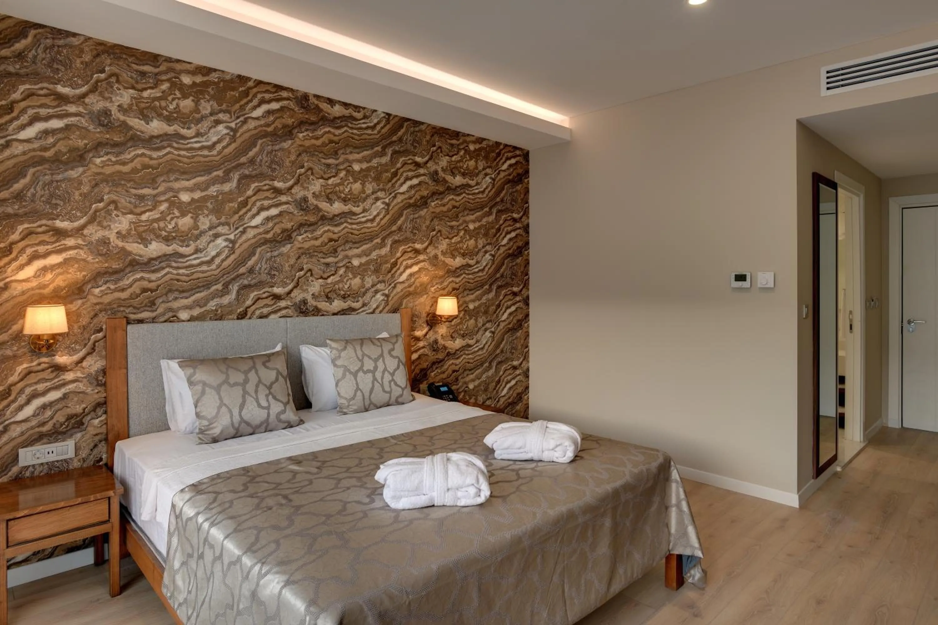 Bed in Dedeman Güre Nurhayat Thermal Resort&SPA