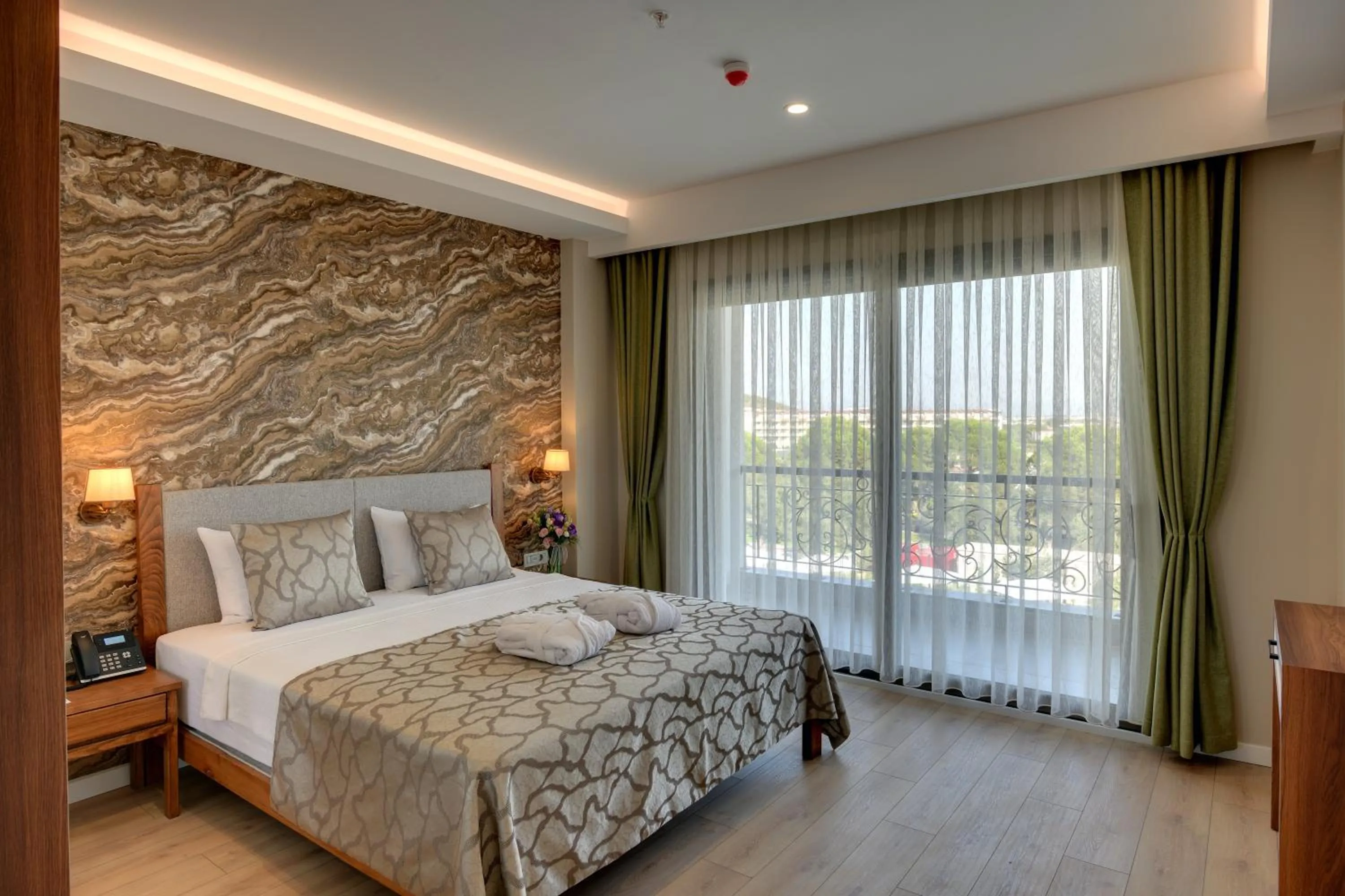 Bed in Dedeman Güre Nurhayat Thermal Resort&SPA