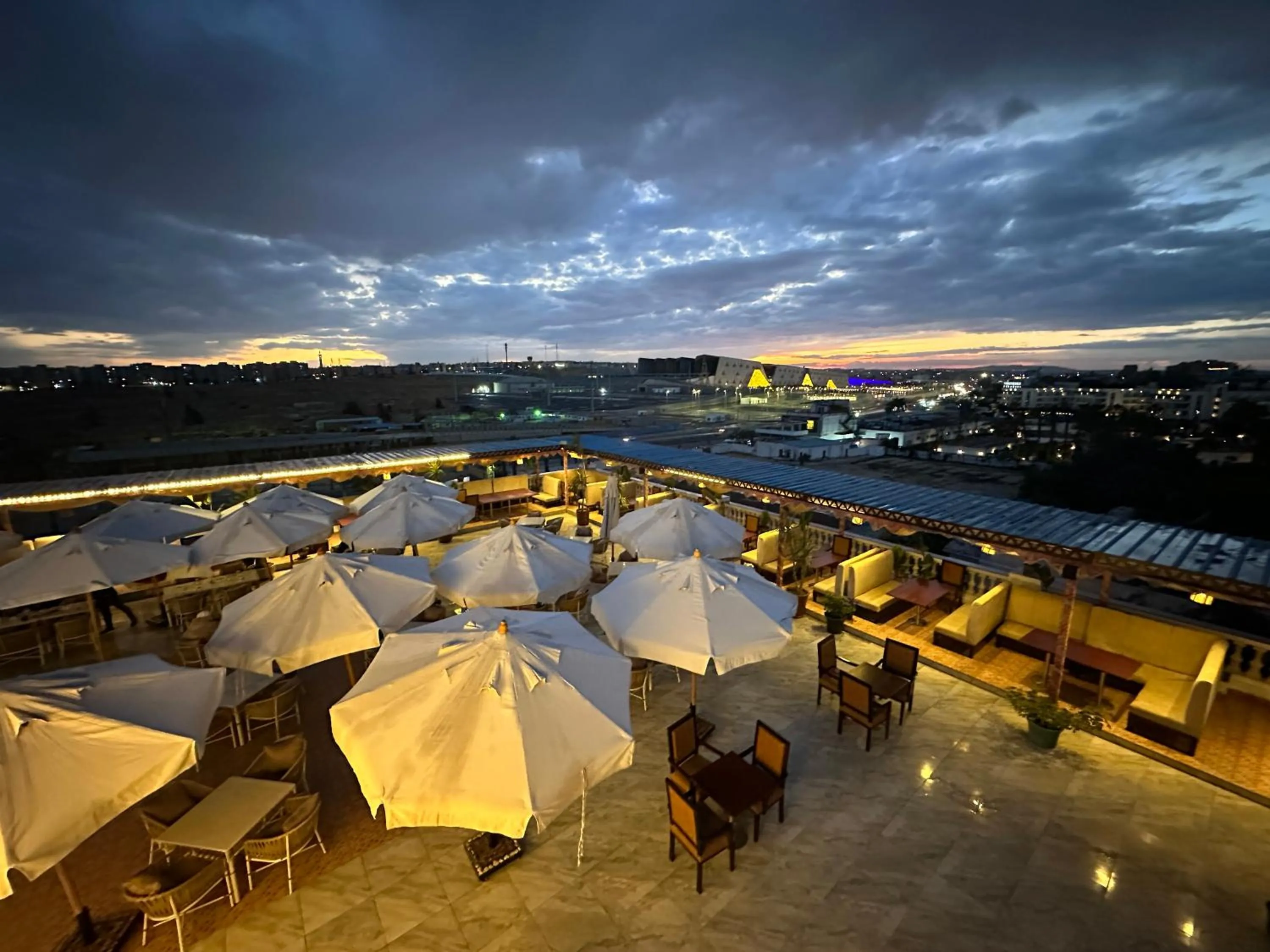 AL Fouad Pyramids View