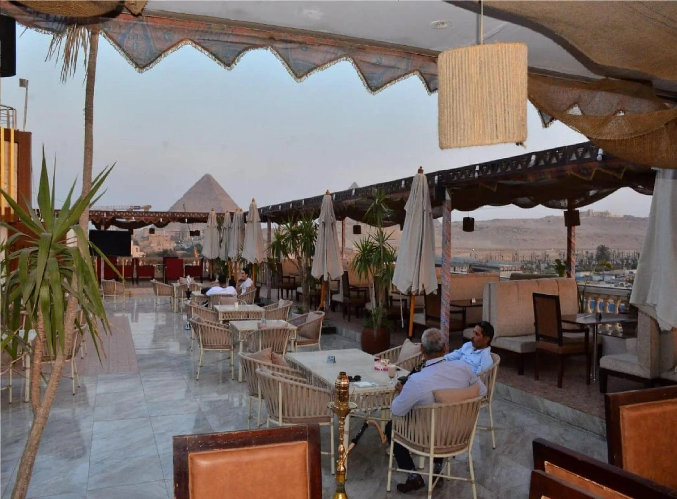 AL Fouad Pyramids View