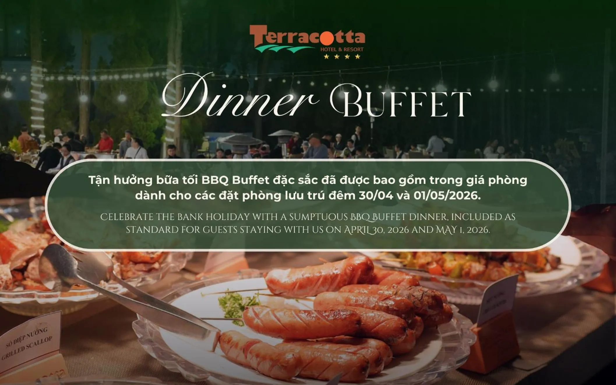 Restaurant/places to eat in Terracotta Hotel & Resort Dalat