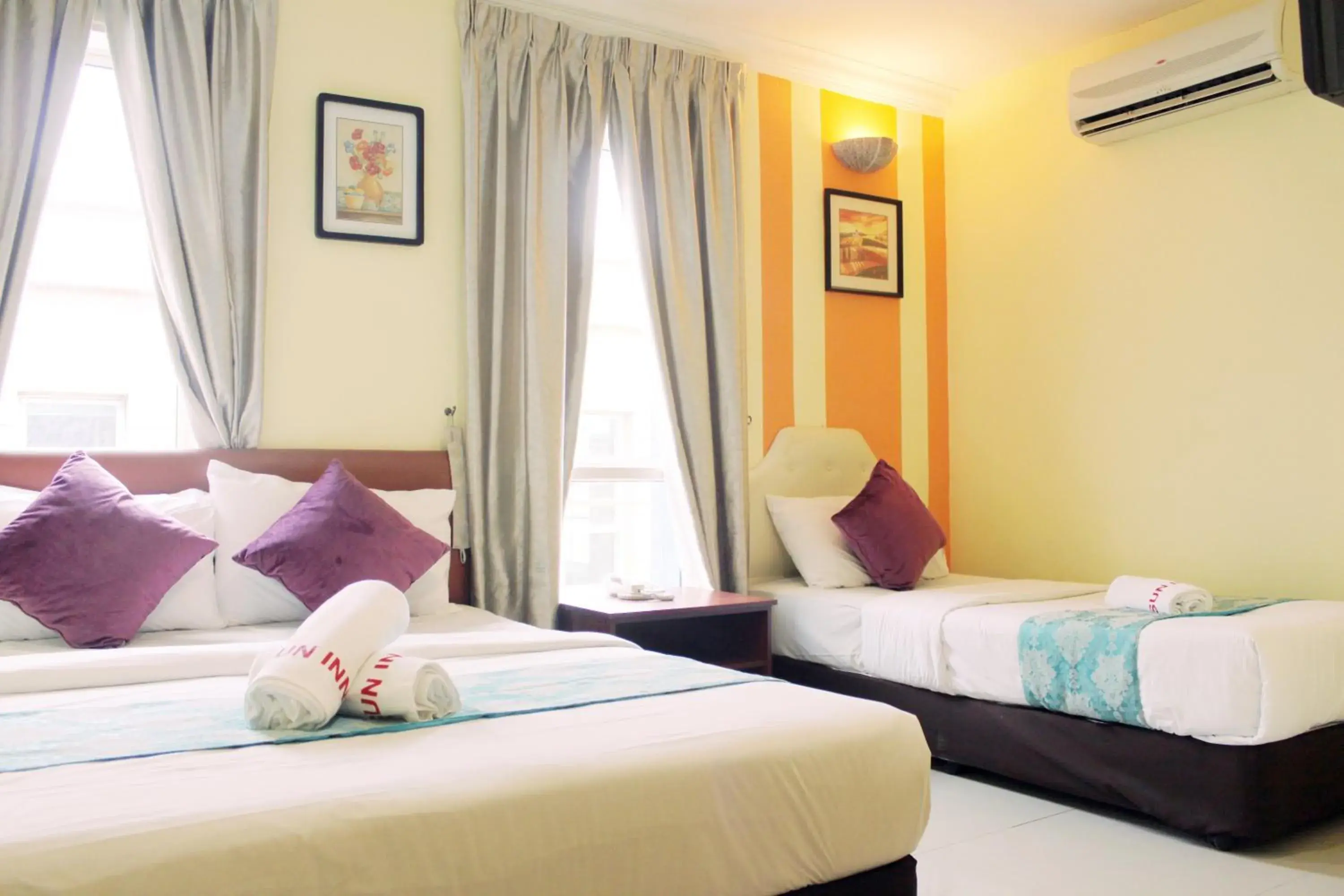 Bedroom, Bed in Sun Inns Rest House Kuantan Bedroom, Bed in Sun Inns Rest House Kuantan