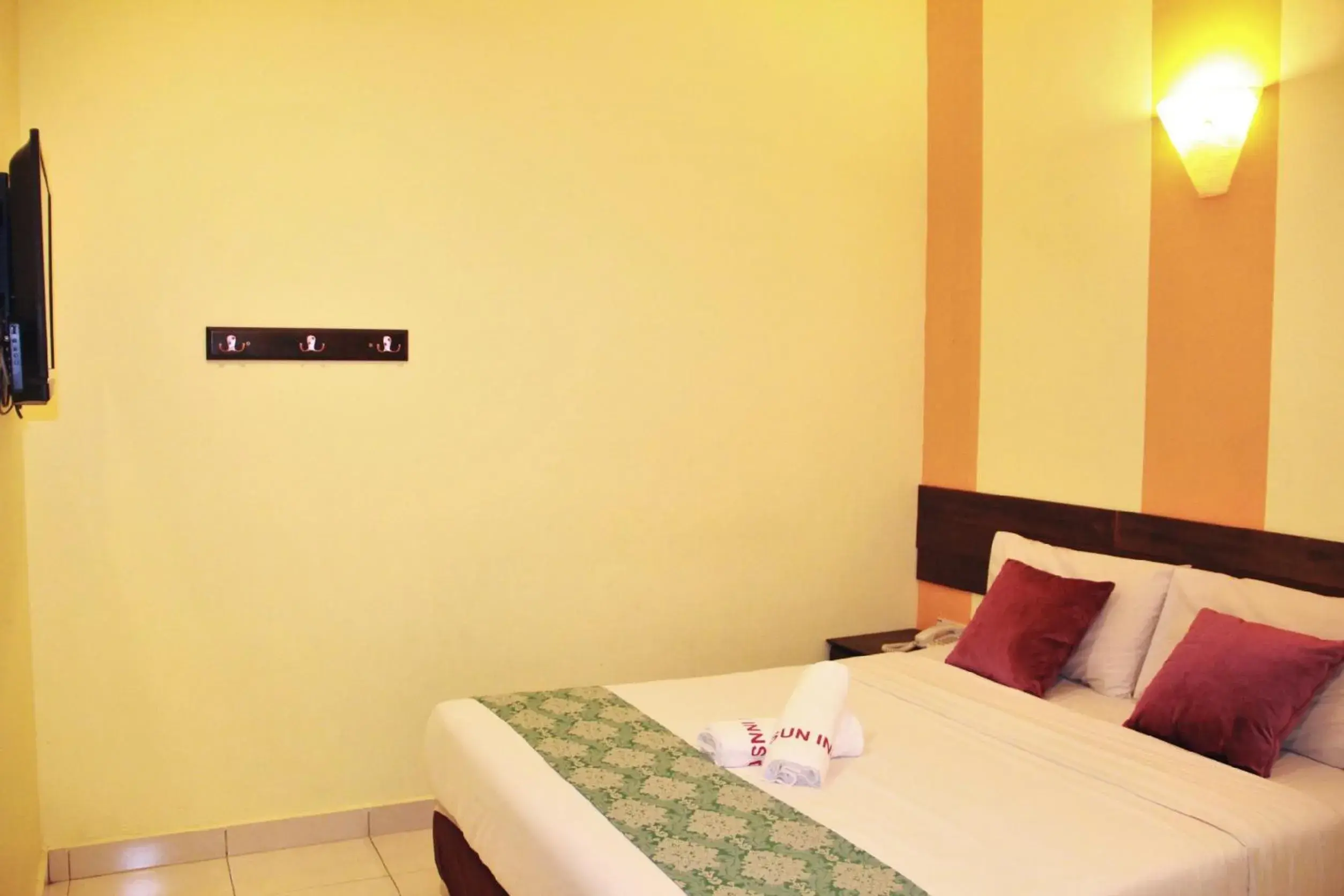 Bed in Sun Inns Rest House Kuantan Bed in Sun Inns Rest House Kuantan