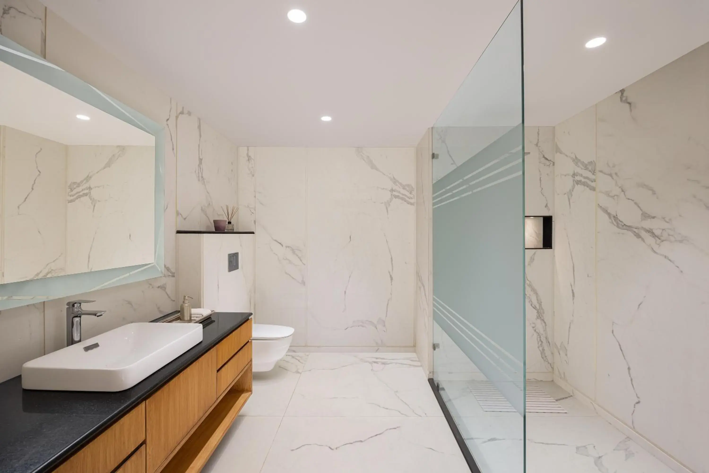 Bathroom in Ginger Delhi, Chanakyapuri Bathroom in Ginger Delhi, Chanakyapuri