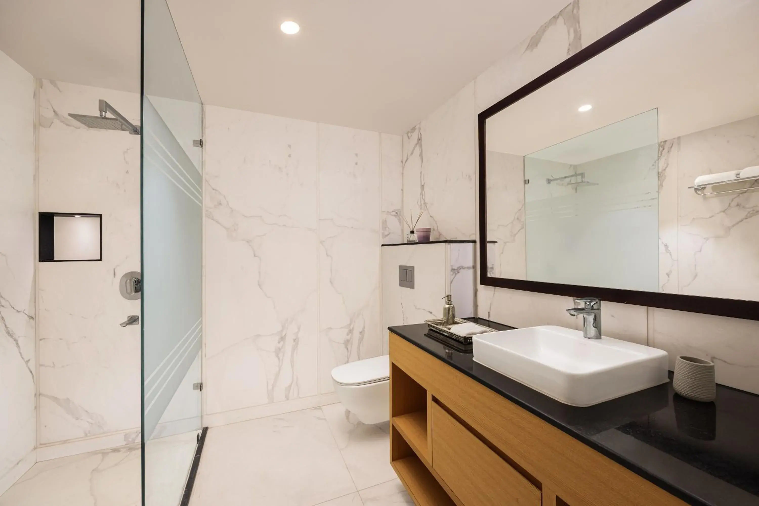 Bathroom in Ginger Delhi, Chanakyapuri Bathroom in Ginger Delhi, Chanakyapuri