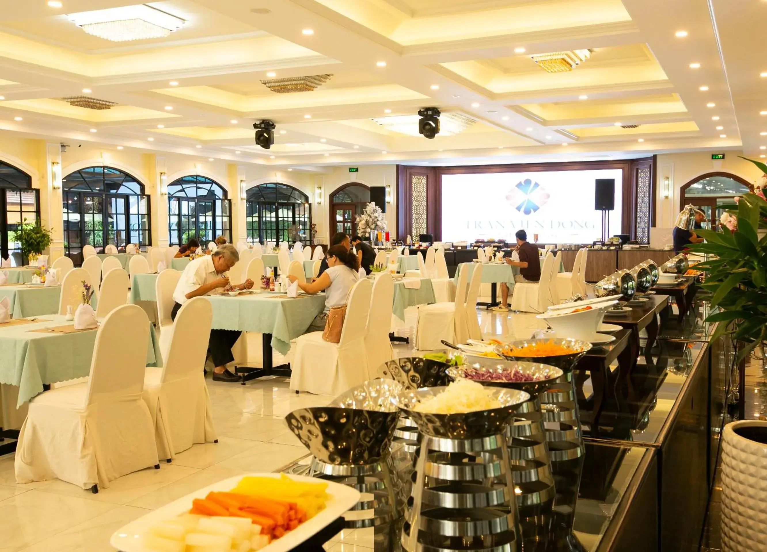 Breakfast in Tran Vien Dong Hotel Breakfast in Tran Vien Dong Hotel