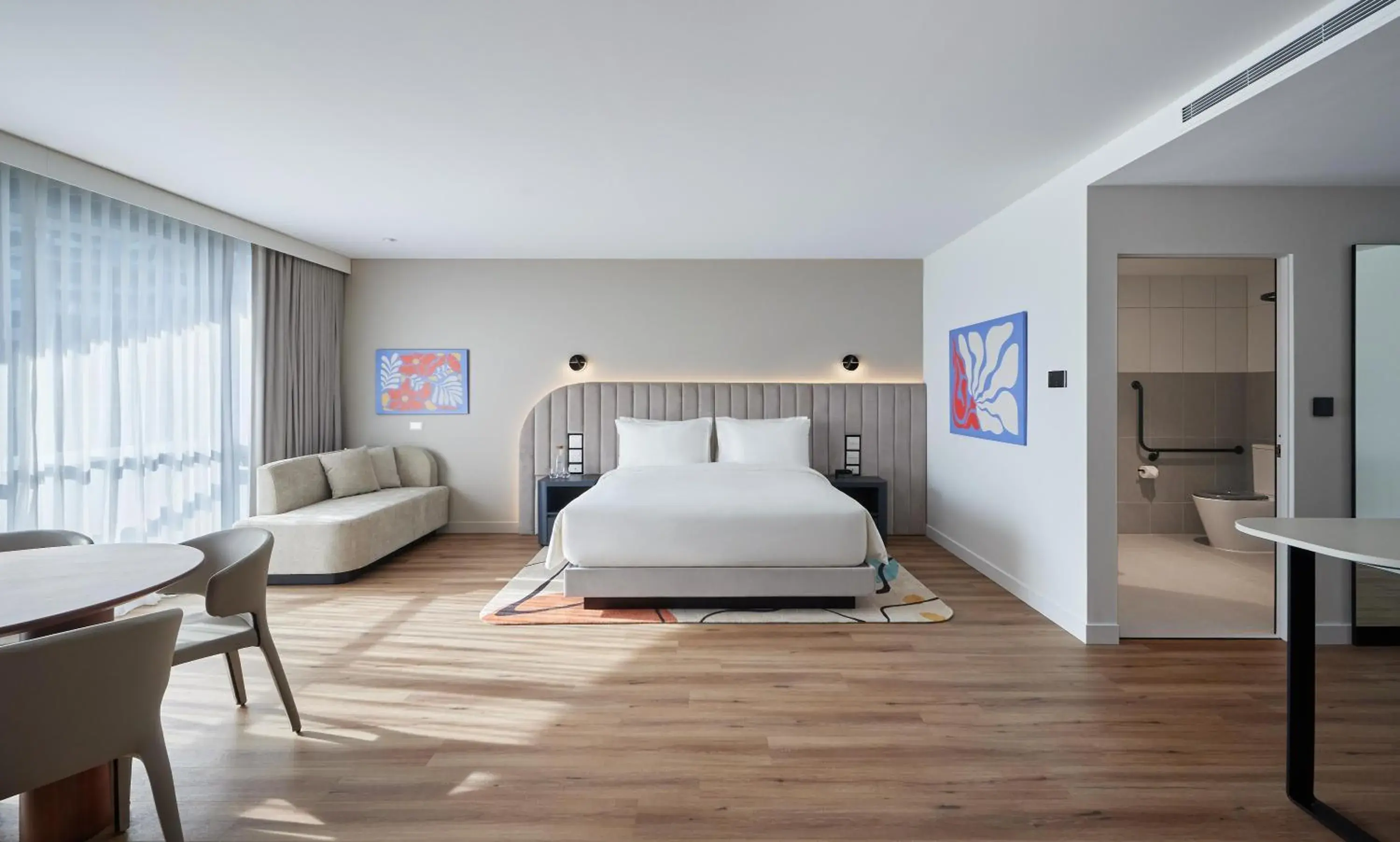 Bedroom, Bed in Hyatt House South Melbourne Bedroom, Bed in Hyatt House South Melbourne