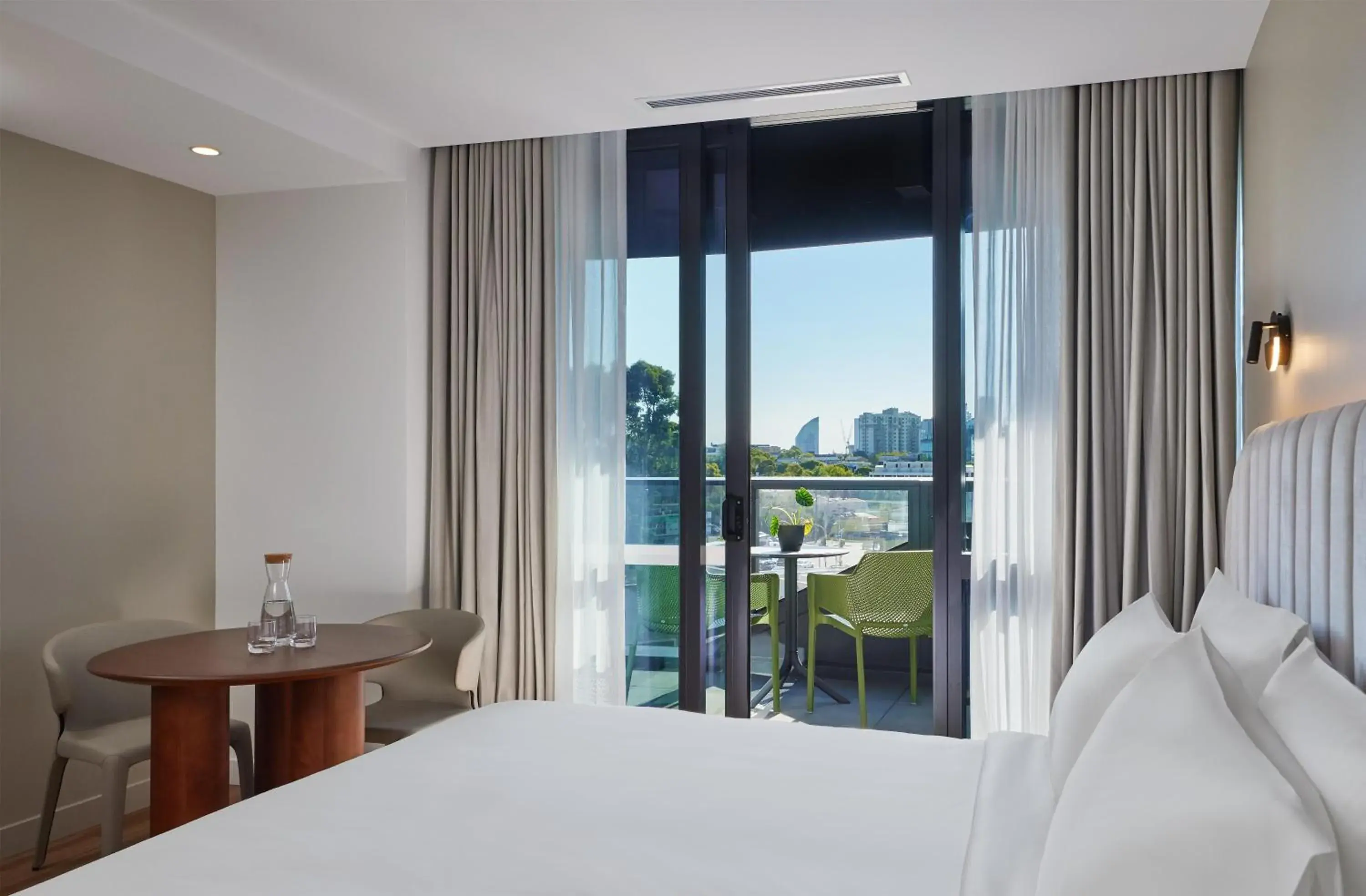 Bedroom, Bed in Hyatt House South Melbourne Bedroom, Bed in Hyatt House South Melbourne
