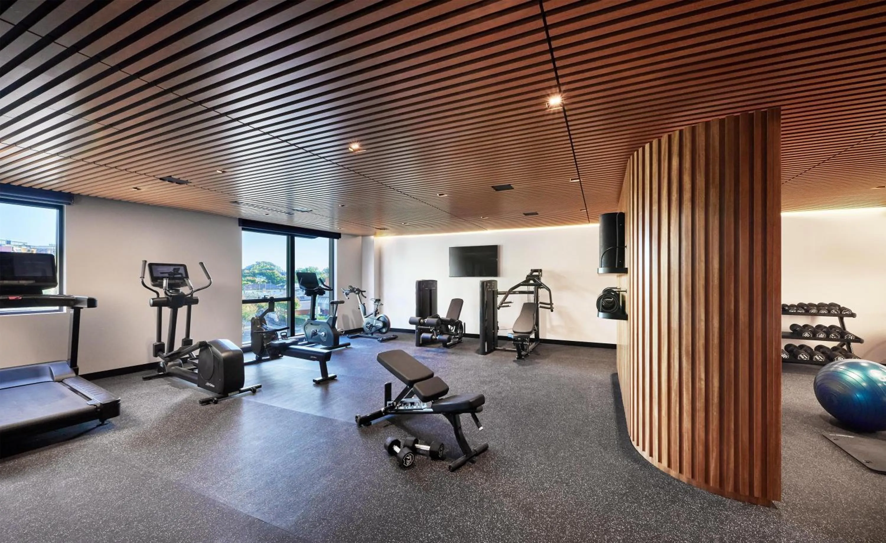 Fitness centre/facilities in Hyatt House South Melbourne